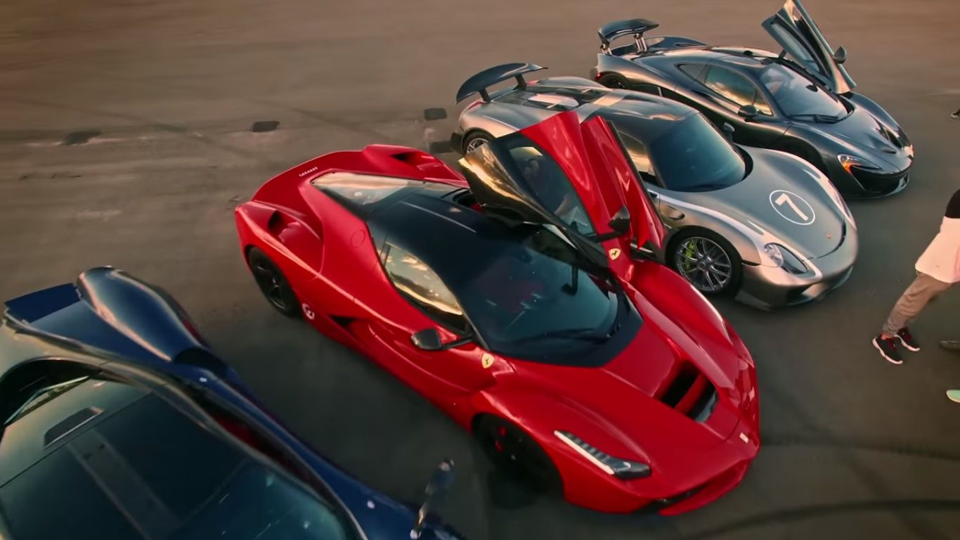 Wallpaper #ePTLOZMBKFX8bn3rZ3fq222 Ferrari Laferrari vs Mclaren P1 vs Bugatti Veyron vs Porsche 918 vs