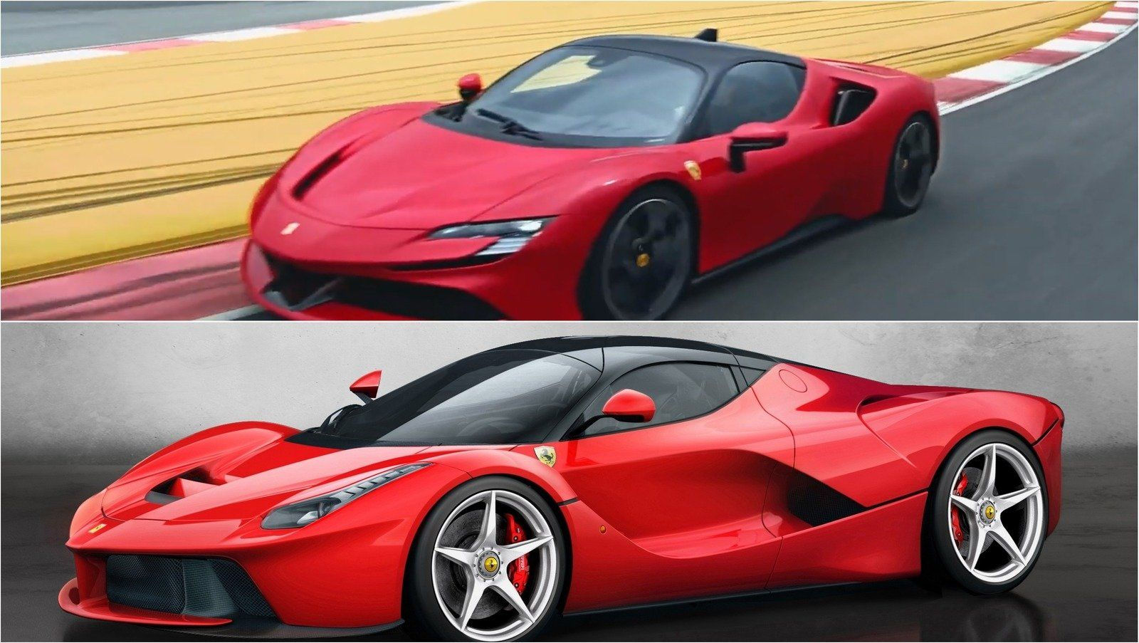 Wallpaper #IamqKZMBMYaX5LKBcdT3106 Ferrari Hybrid Showdown Sf90 Stradale vs Laferrari Top Speed