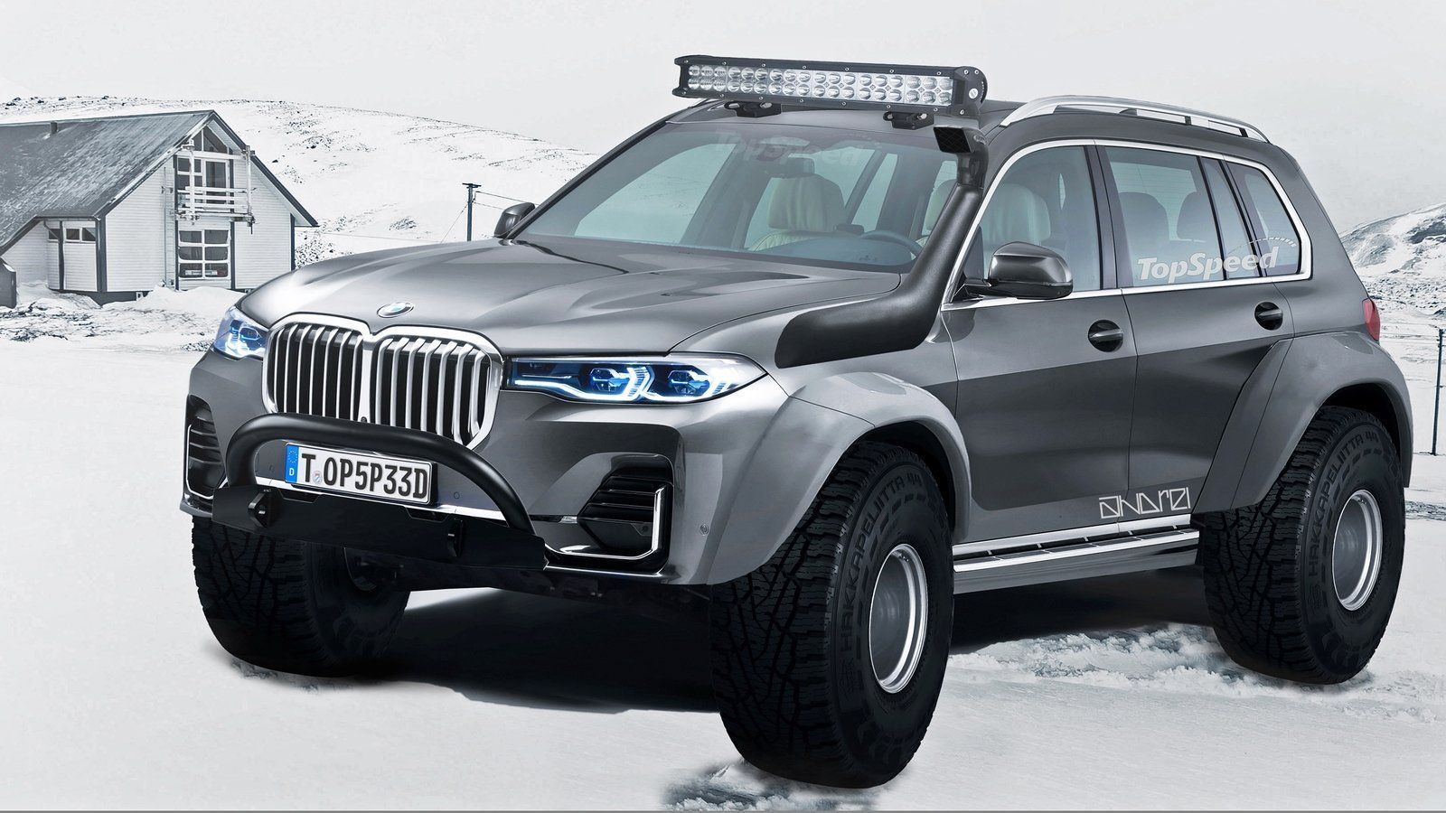 Wallpaper #VnT0wo4B_8f4nGFaOG-O19 The Arctic Trucks BMW X7 Isnt Real but We Want One Top Speed