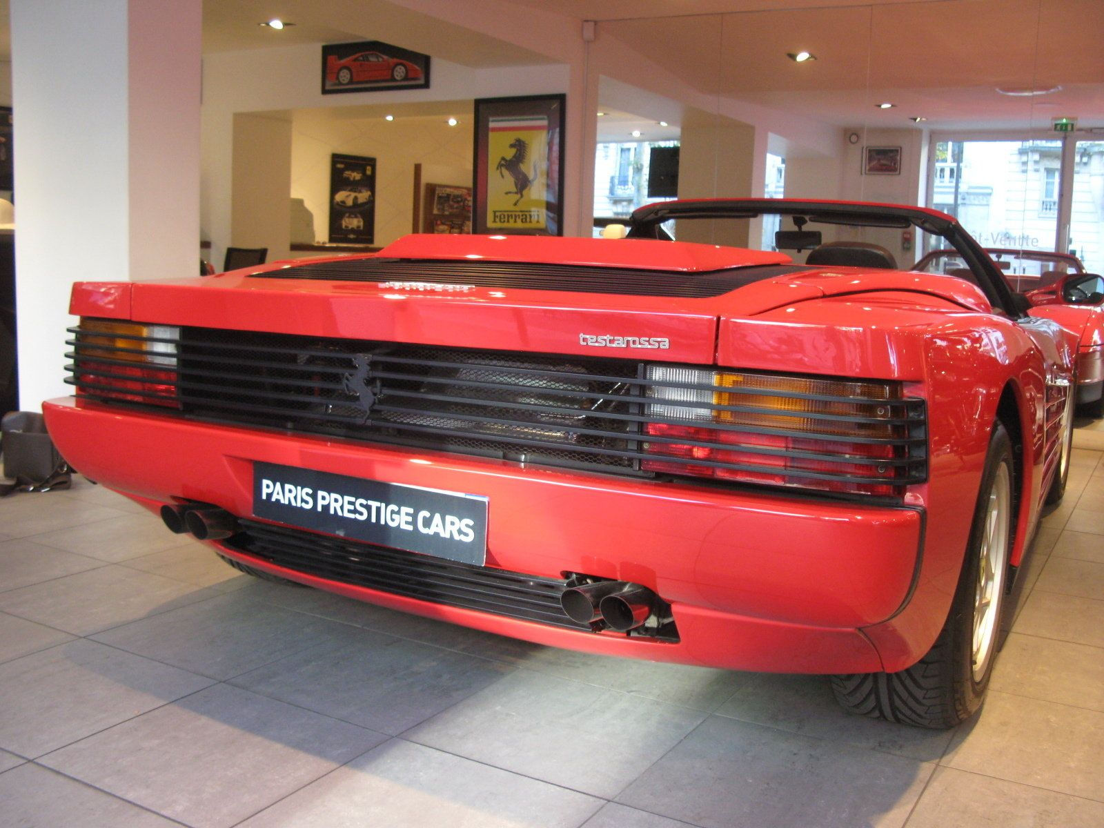 Wallpaper #4tb0bJMBUgzxPzChSfDO10 1989 Ferrari Testarossa Convertible Gallery Top Speed