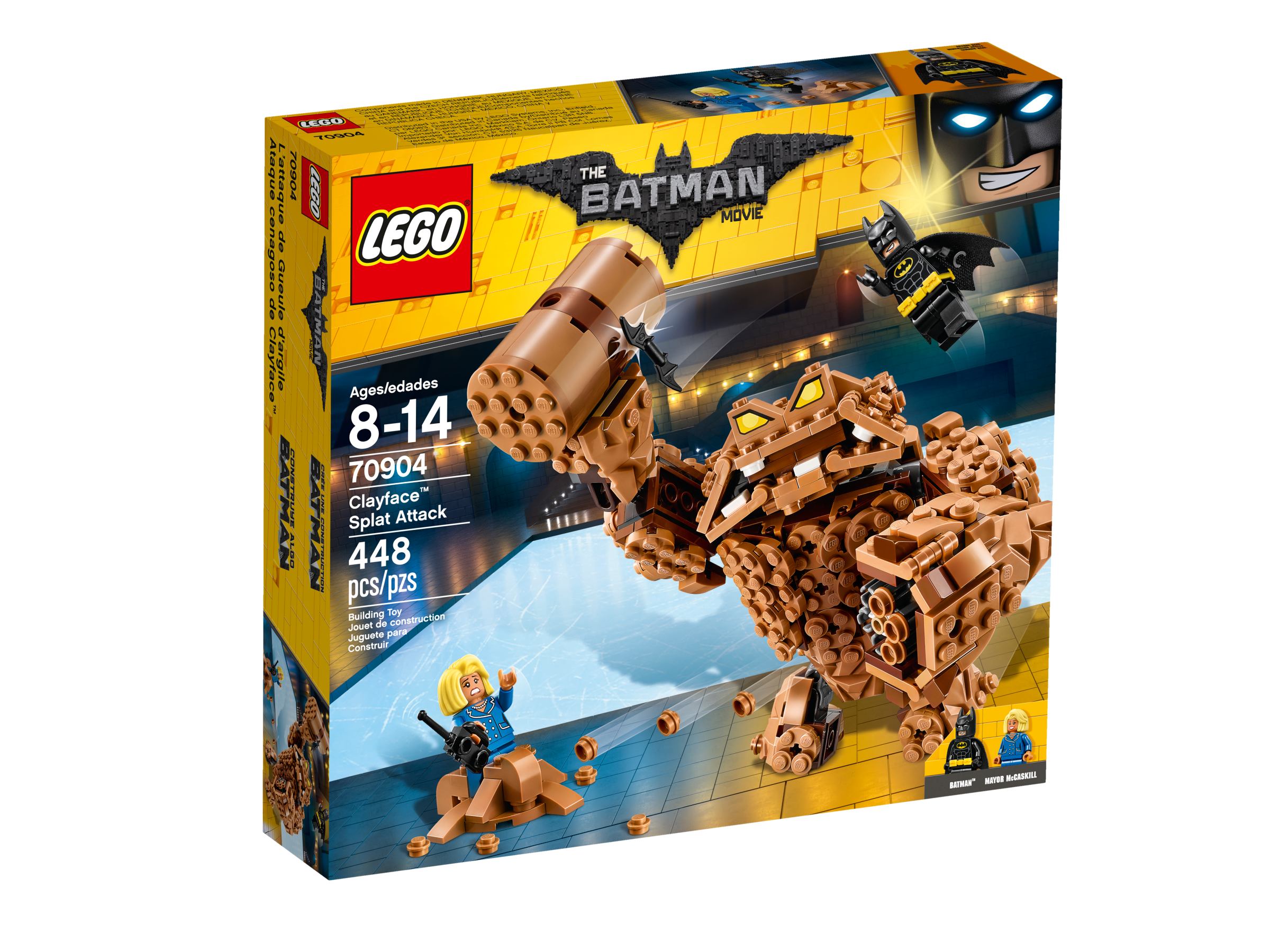 Wallpaper #OxlOLY8BtGB6xQ78W5JO43 Lego the Batman Movie Clayface Splat Attack 70904