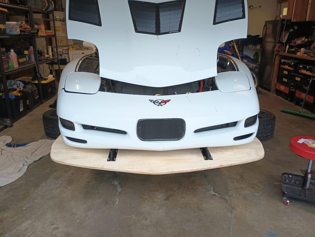 Wallpaper #52cXBZMBSpphPi3-zrrm247 1999 C5 Corvette Nine Lives Racing C5 Corvette Front Splitter Mount