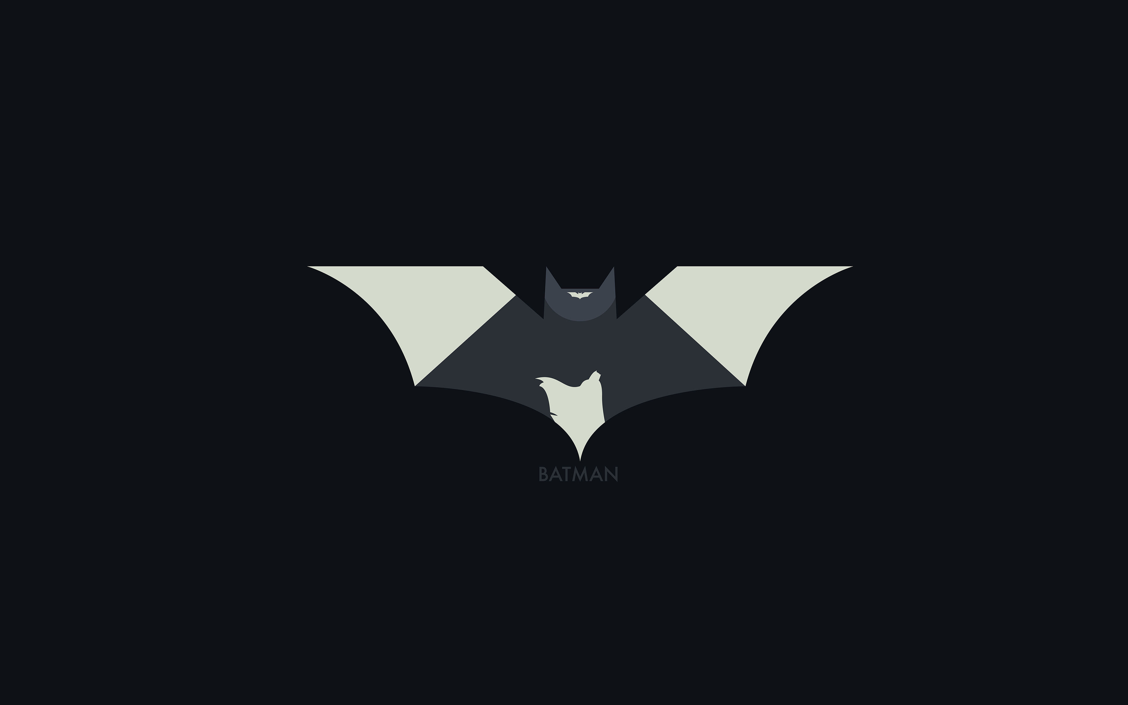 Wallpaper #330m9I4Bnwiau_P6Wg6s13 I Love Papers Ao28 Hugoli Art Batman Minimal Logo Illust Dark