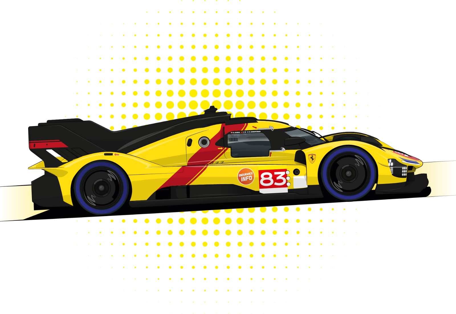 Wallpaper #MHeCJ5MB-pgBXx60raYF337 Wec and What if the Third Ferrari 499p Was All Yellow Endurance Info