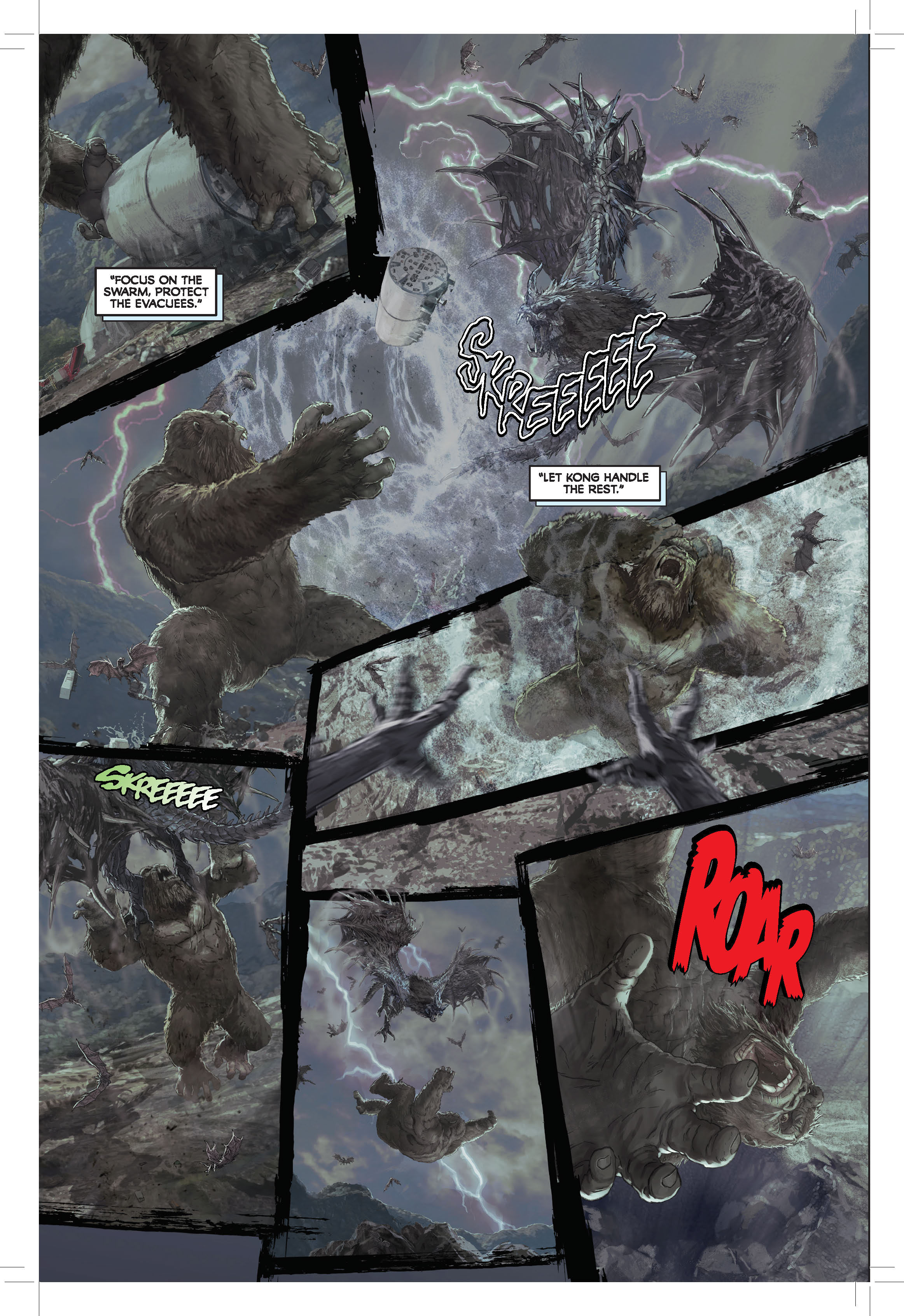 Wallpaper #nxmdLo8BtGB6xQ78YJVO17 Exclusive First Look Inside Godzilla vs Kong Prequel Graphic Novels