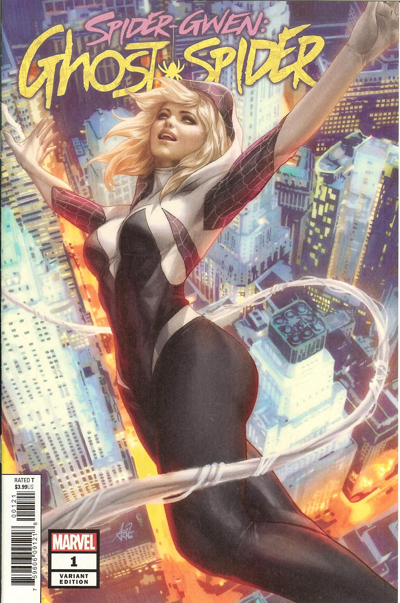 Wallpaper #WfS_OZMBKFX8bn3r63dW37 Spider Gwen Ghost Spider 1 Artgerm Variant Comics to Astonish