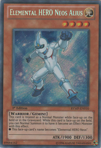 Wallpaper #XLkA3pIBJvJKYCmEjgNm490 Elemental Hero Neos Alius Rymp En010 Secret Rare 1st Edition Yu