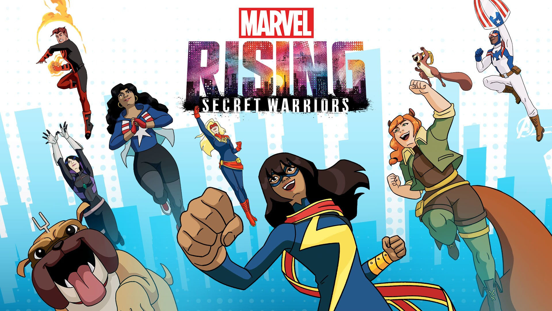 Wallpaper #J_SsOZMBKFX8bn3rb3cN22 Marvel Rising Secret Warriors Disney TV Shows Malaysia