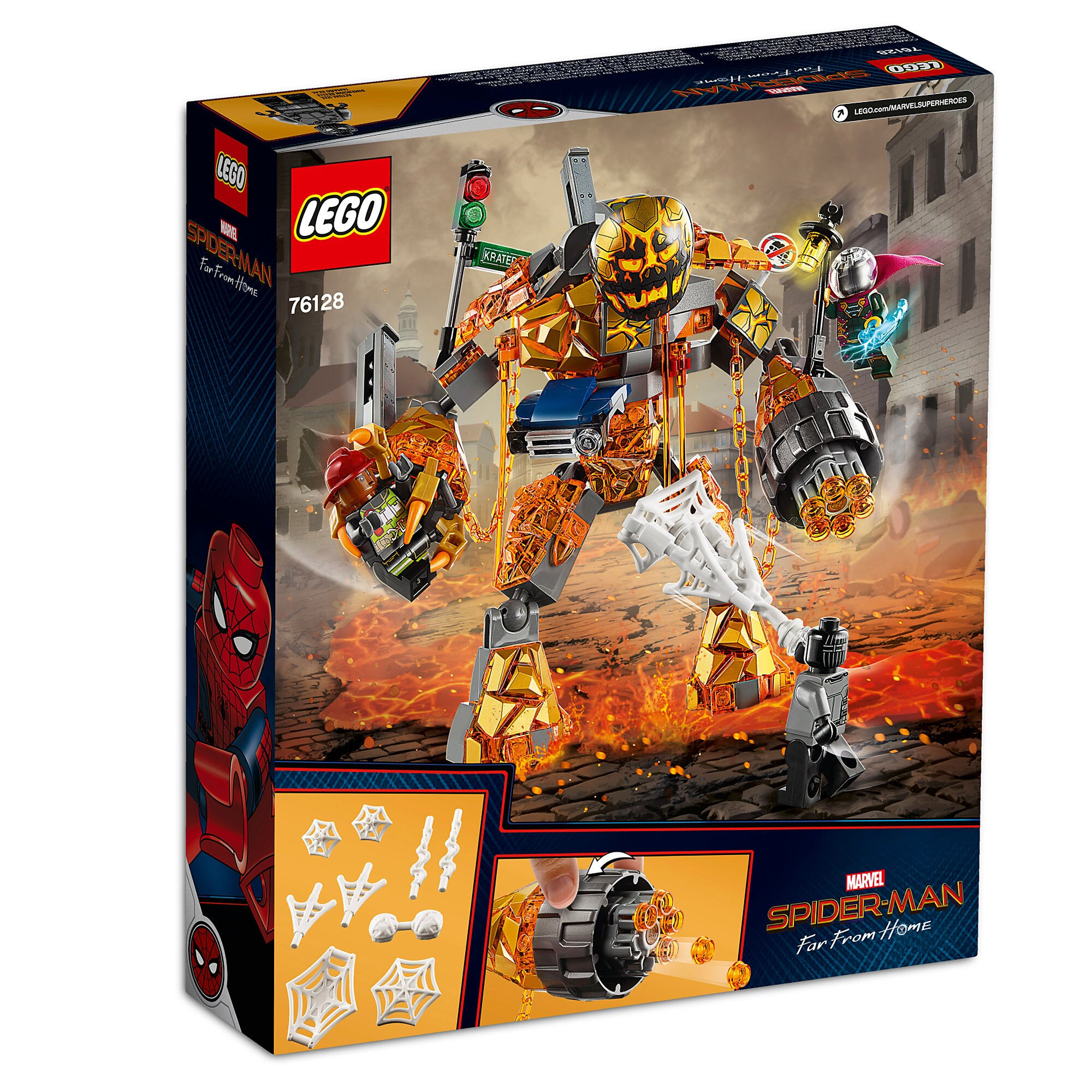 Wallpaper #Kof8MZMBPAdmKxa2IGPZ74 Spider Man Far from Home Molten Man Battle Play Set by Lego Has Hit