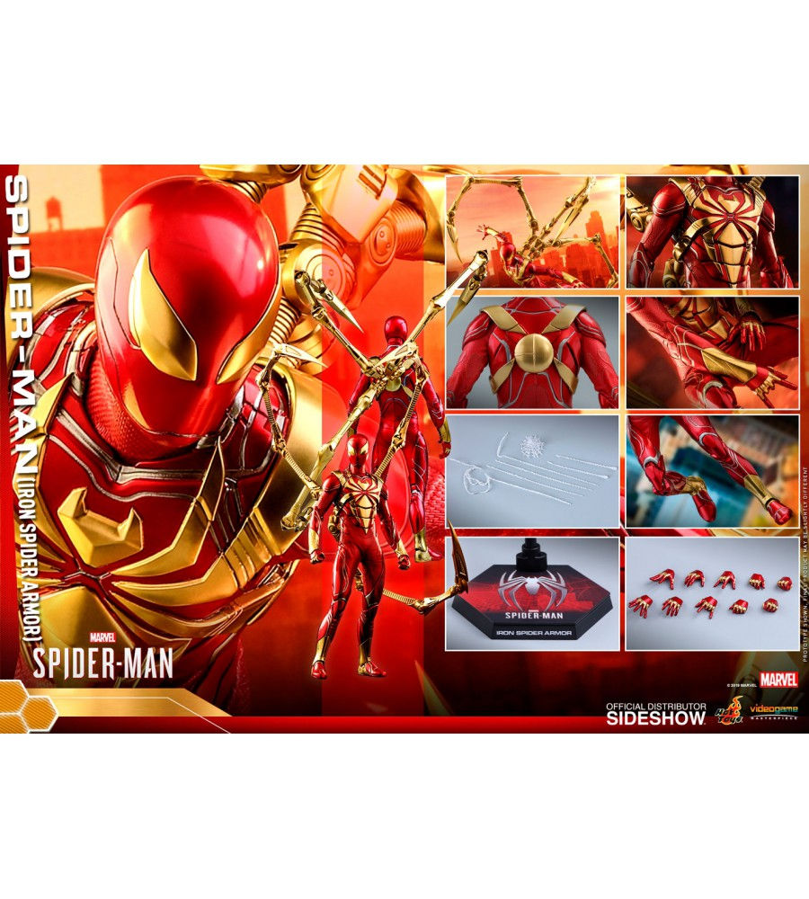 Wallpaper #Ibgg3JIBJvJKYCmEBPqR283 Spider Man Videogame Spiderman Iron Spider Armor 16 Sixth Scale