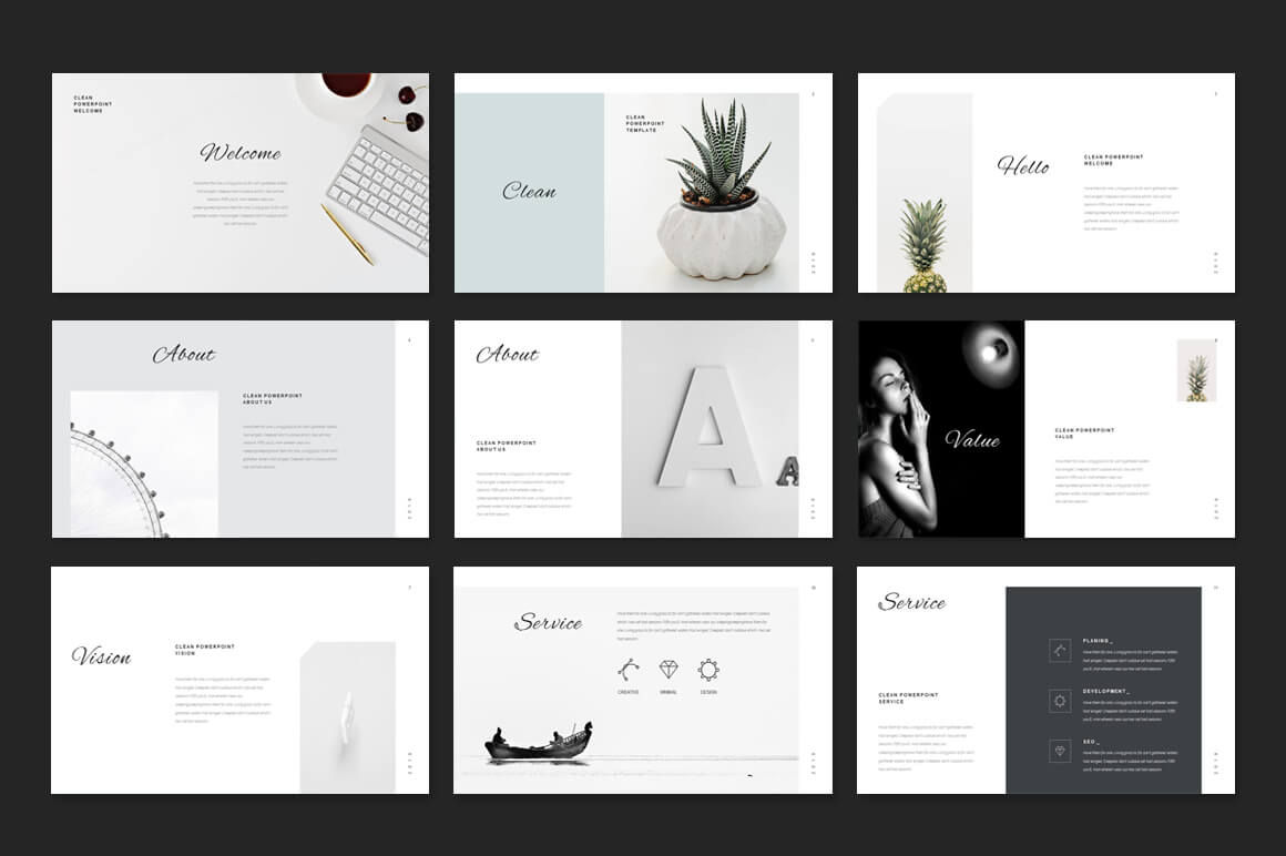 Wallpaper #XR0NLZMBlOZrFDOkqs4j9 Stylish Free Minimal Powerpoint Template Just Free Slide