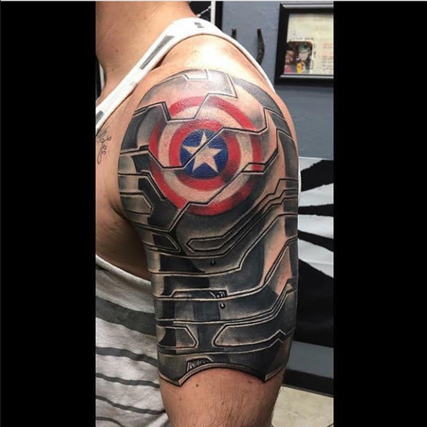 Wallpaper #P5zO4JIBZHQxiYarB7hG51 Share 77 Captain America Shield Tattoo Ineteachers