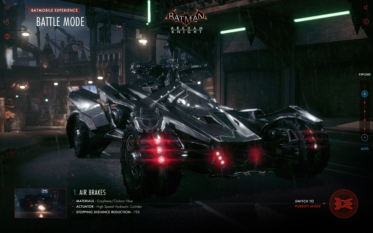 Wallpaper #ac695 Prototype Batmobile Batman Arkham Knight Wiki Guide Ign