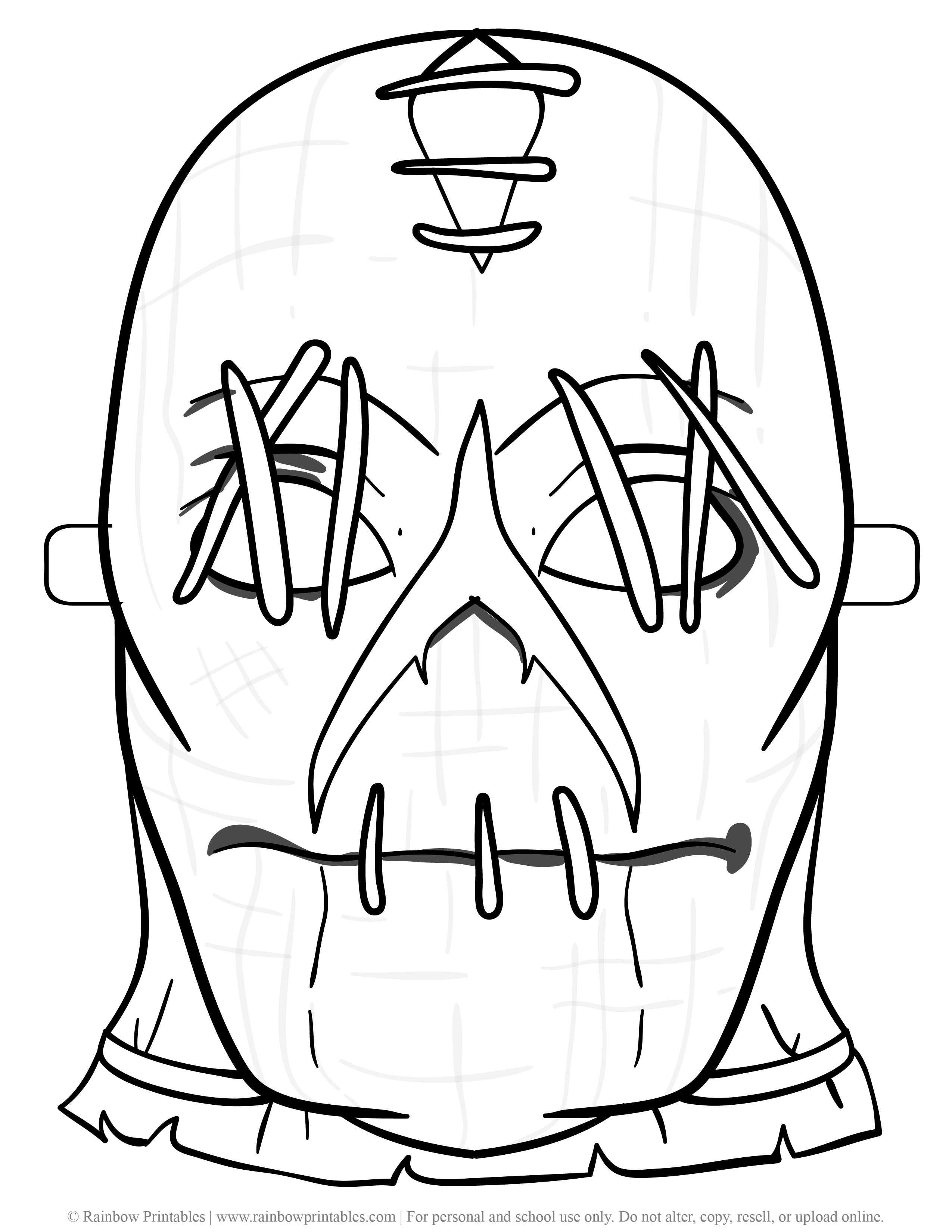 Wallpaper #XmeqDpMBSpphPi3-C-vd287 Scary Halloween Burlap Scarecrow Face Mask for Kids Adults Diy