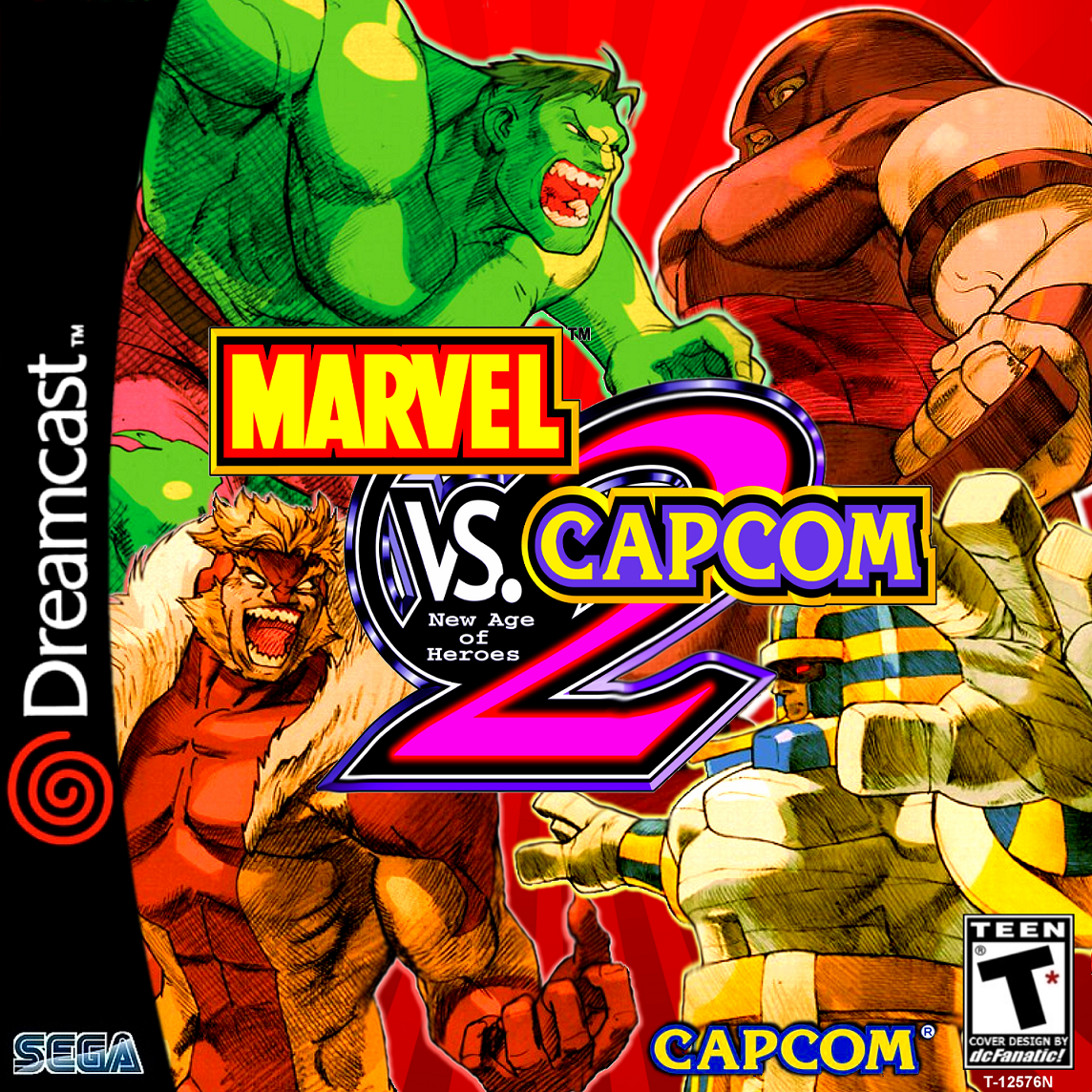 Wallpaper #n5wW4pIBZHQxiYarDb7d95 Marvel vs Capcom 2 Reproduction Sega Dreamcast Game Free Shipping on