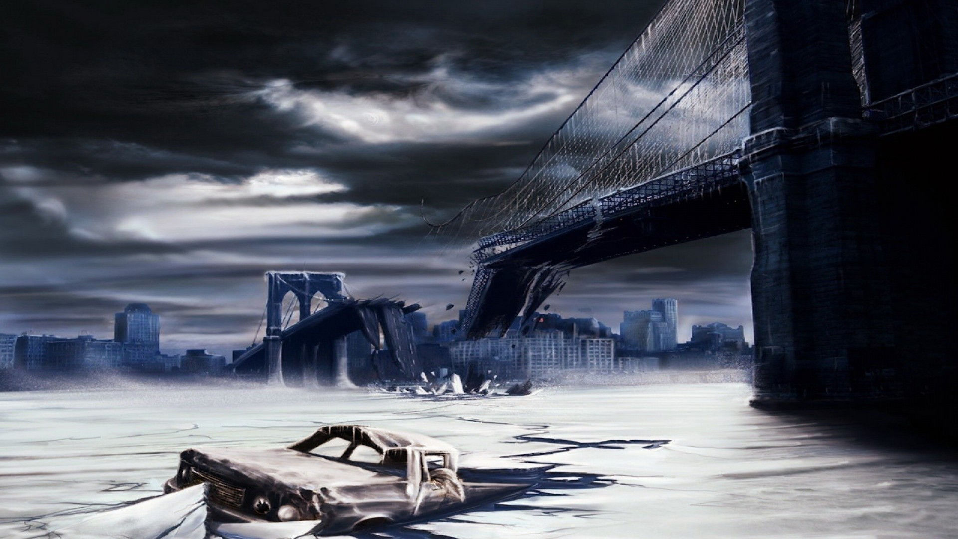 Wallpaper #NWegBpMBSpphPi3-J8JF453 Post Apocalyptic HD Wallpaper Background Image 1920x1080 Id55589