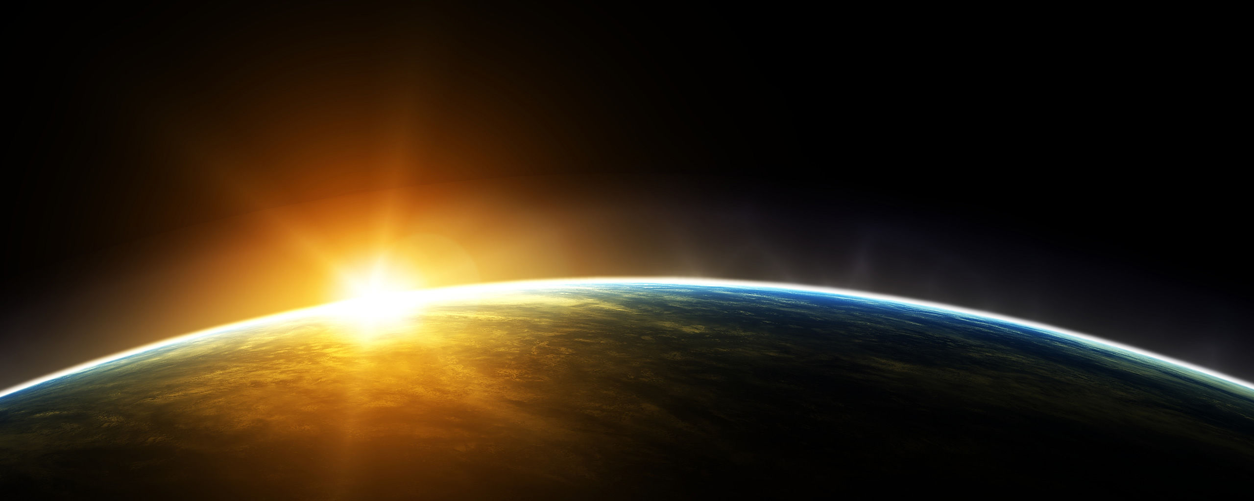 Wallpaper #q2cH_5IBSpphPi3-TKEx322 Sunrise Over Earth HD Space Wallpaper