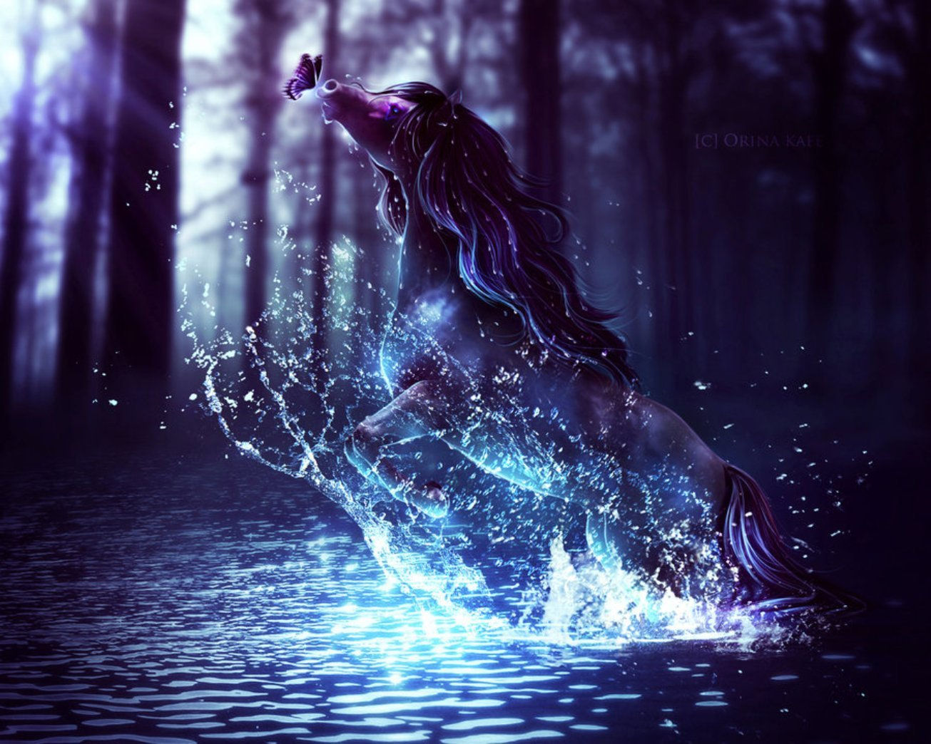 Wallpaper #9h2ULJMBlOZrFDOkbsoH191 Magical Steed HD Fantasy Horse Wallpaper