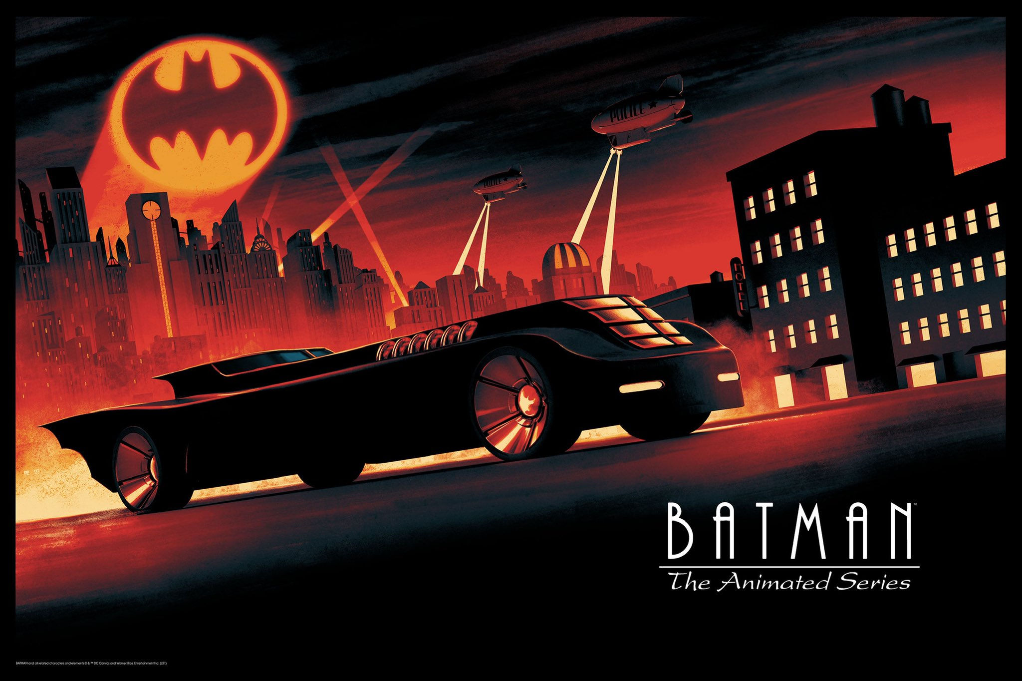 Wallpaper #HB3MK5MBlOZrFDOk_8mb140 Download TV Show Batman the Animated Series HD Wallpaper by Matt Ferguson
