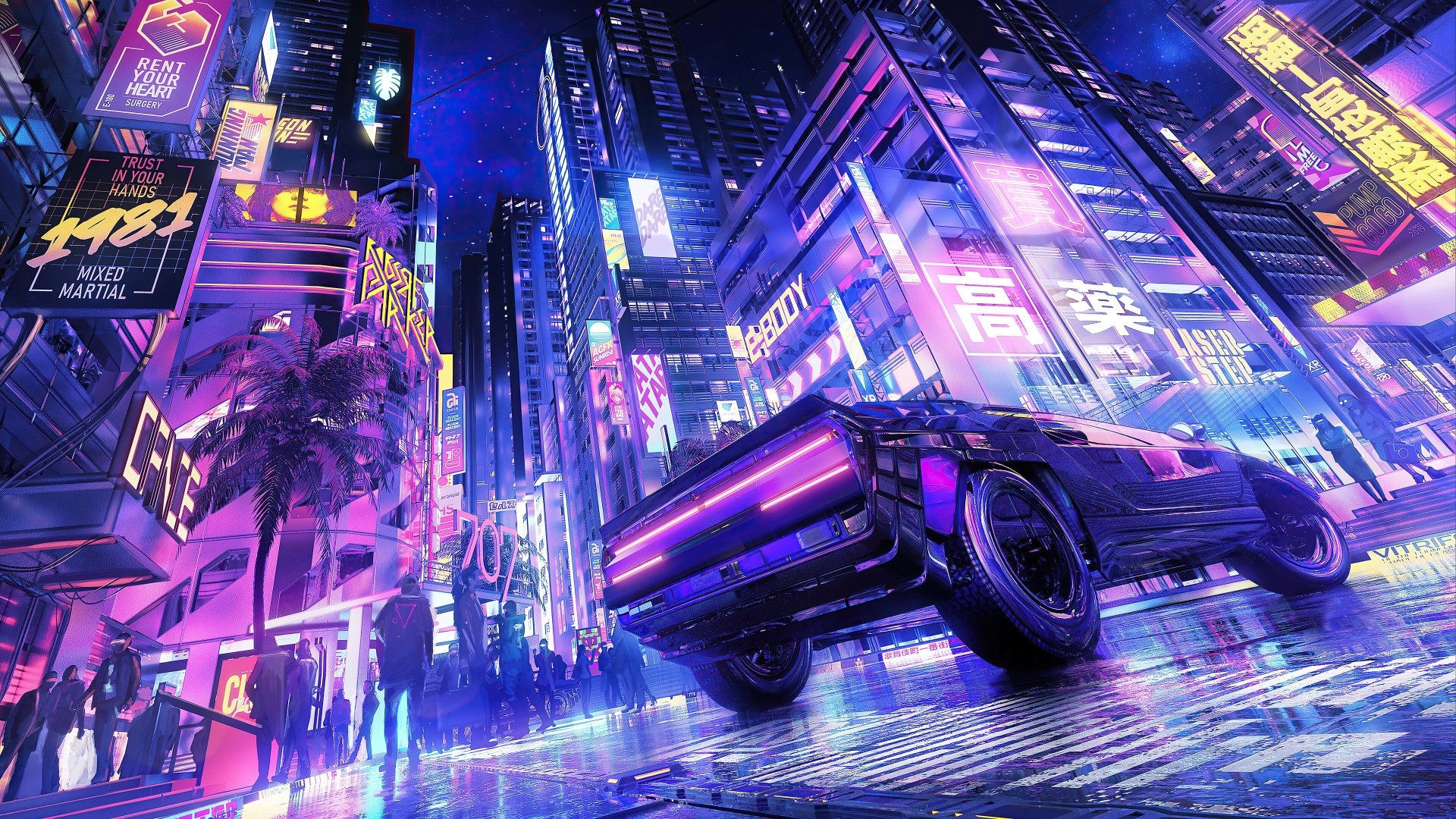 Wallpaper #m9daMpMB4Oq-IITvTzZ234 Download Futuristic City Car Sci Fi Cyberpunk Sci Fi City Futuristic