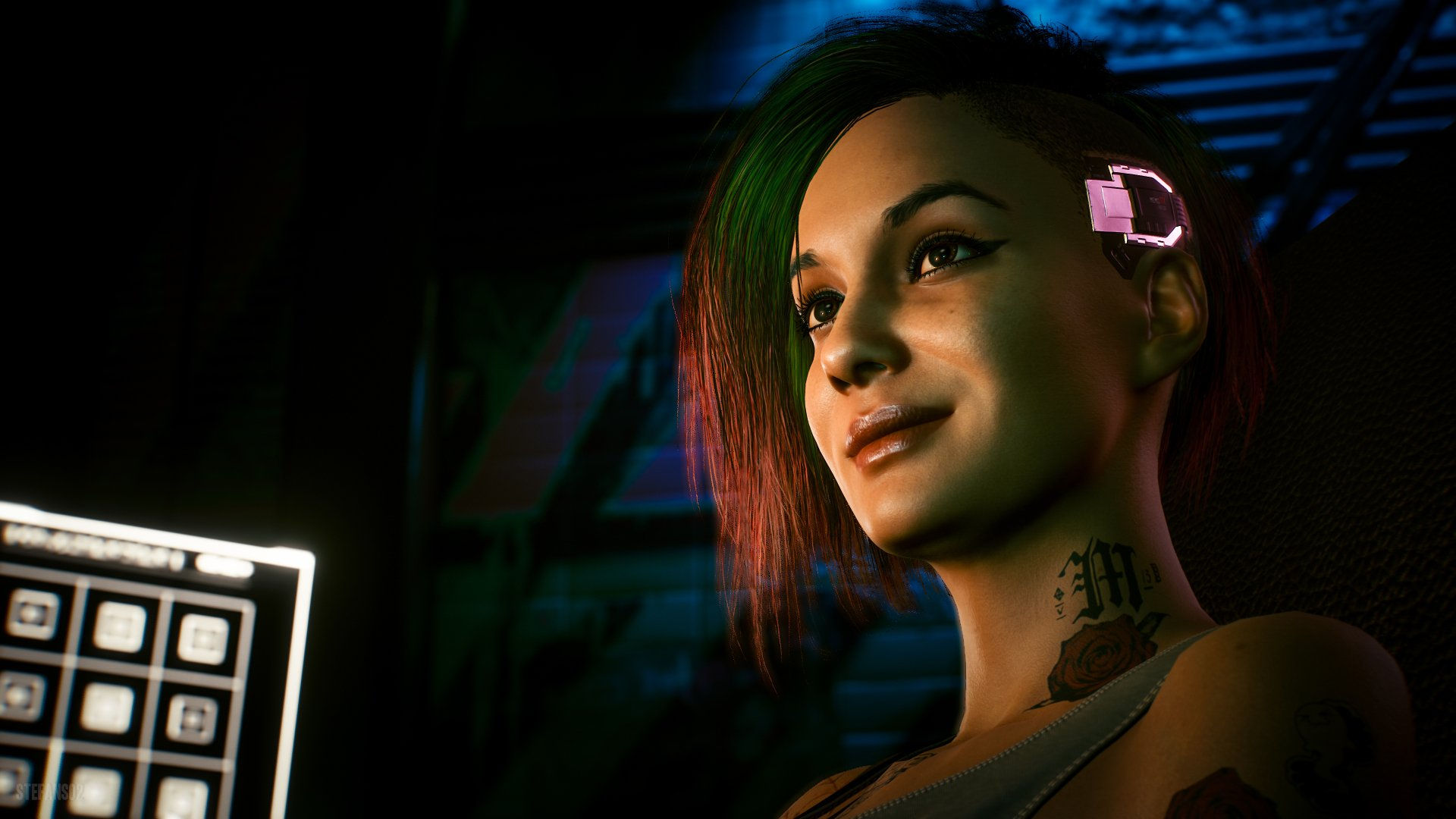 Wallpaper #Qmc8E5MBSpphPi3-bv-l265 Cyberpunk 2077 Judy by Stefans02