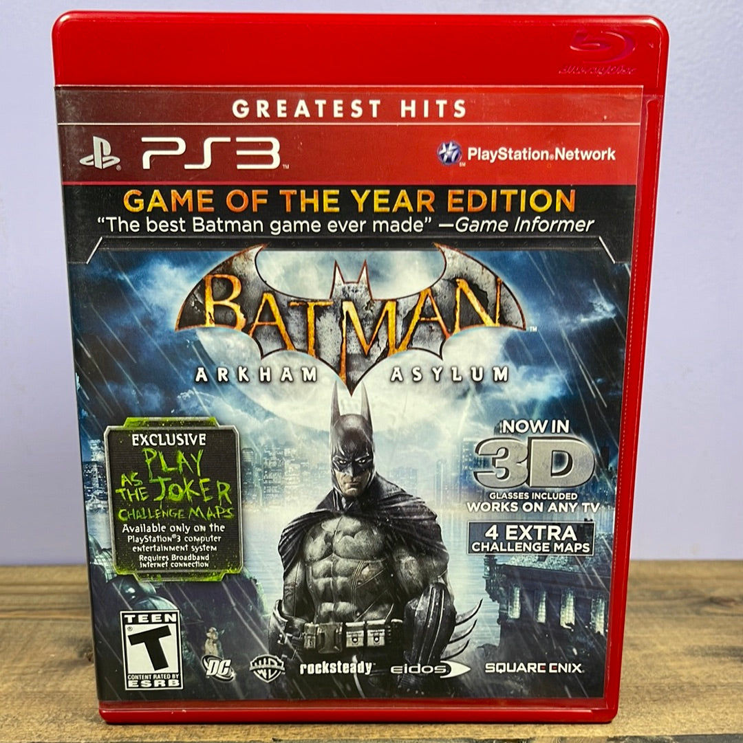 Wallpaper #mGhnG5MBSpphPi3-Lh8l56 Playstation 3 Batman Arkham Asylum Game of the Year Greatest Hits