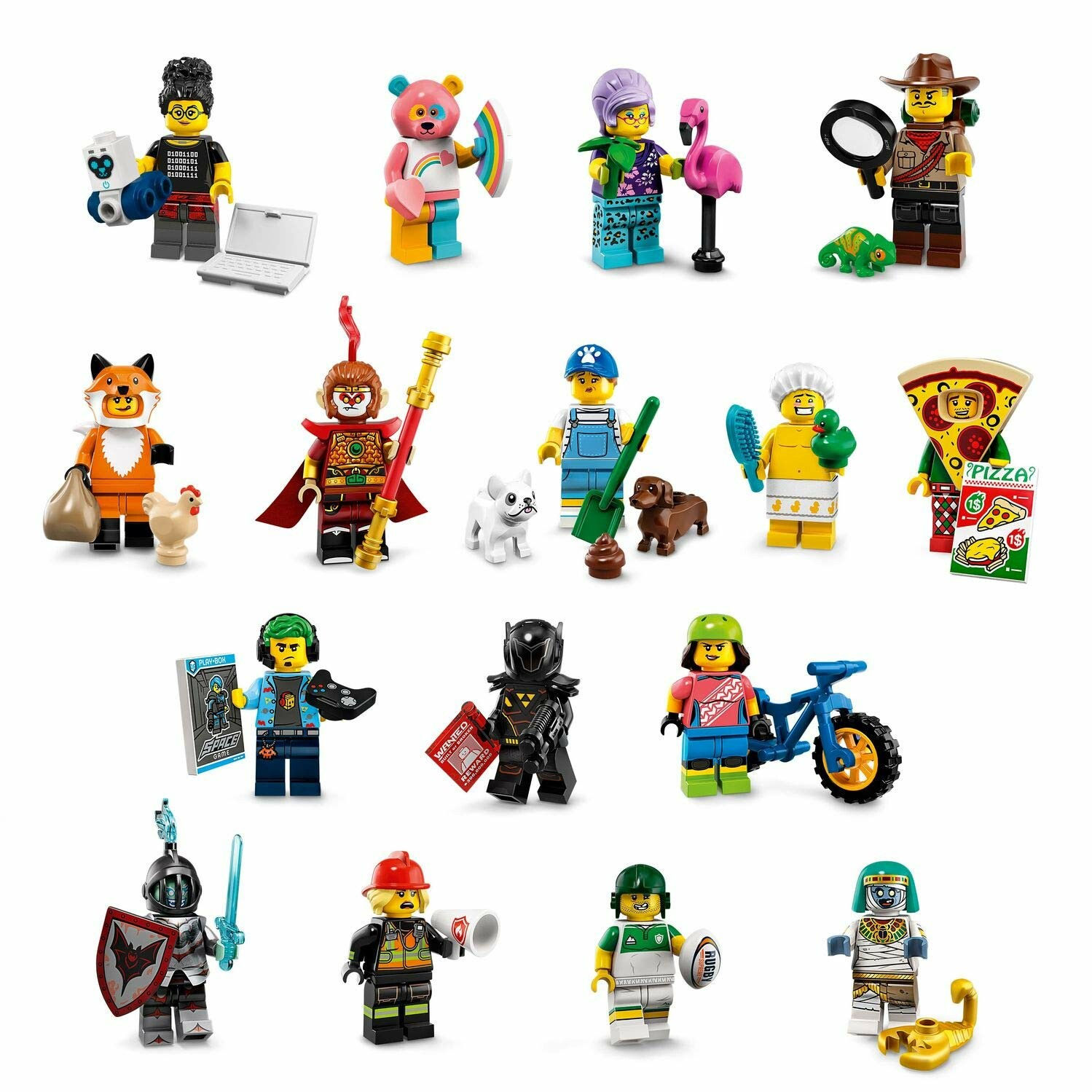 Wallpaper #VLgn2pIBJvJKYCmEXPAr144 Lego Minifigures Series 19 Lego Minifigure Series 19 Includes 16 New