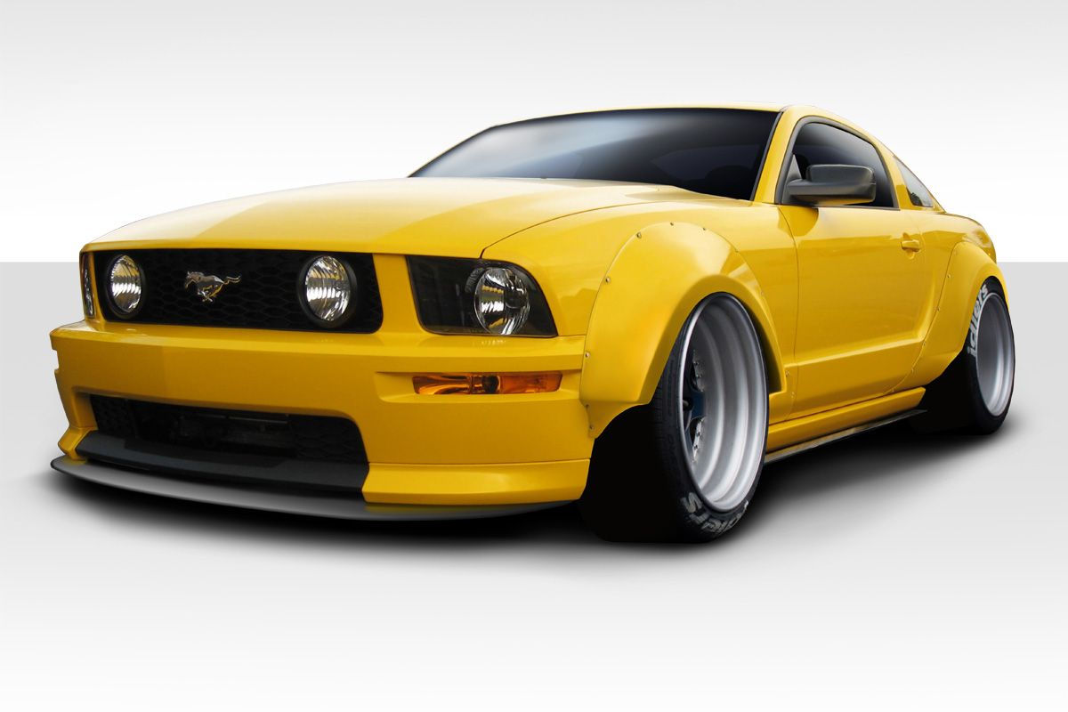 Wallpaper #1hnUB48BtGB6xQ78lVeE26 2005 2009 Ford Mustang Duraflex Circuit Wide Body 75mm Fender Flares