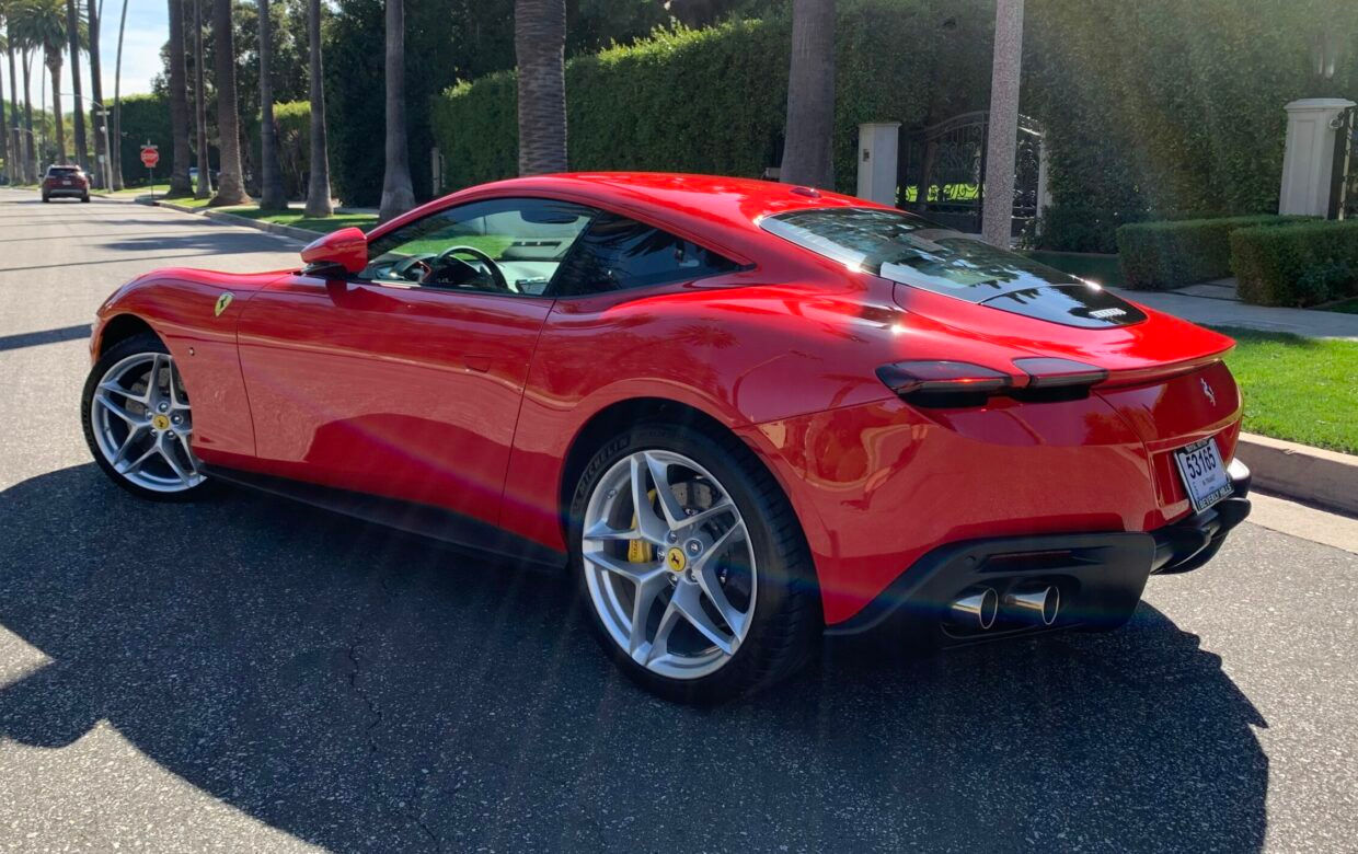 Wallpaper #b7x9O5MBMDFIMcjNqn-1273 Ferrari Roma Beverly Hills Car Rental