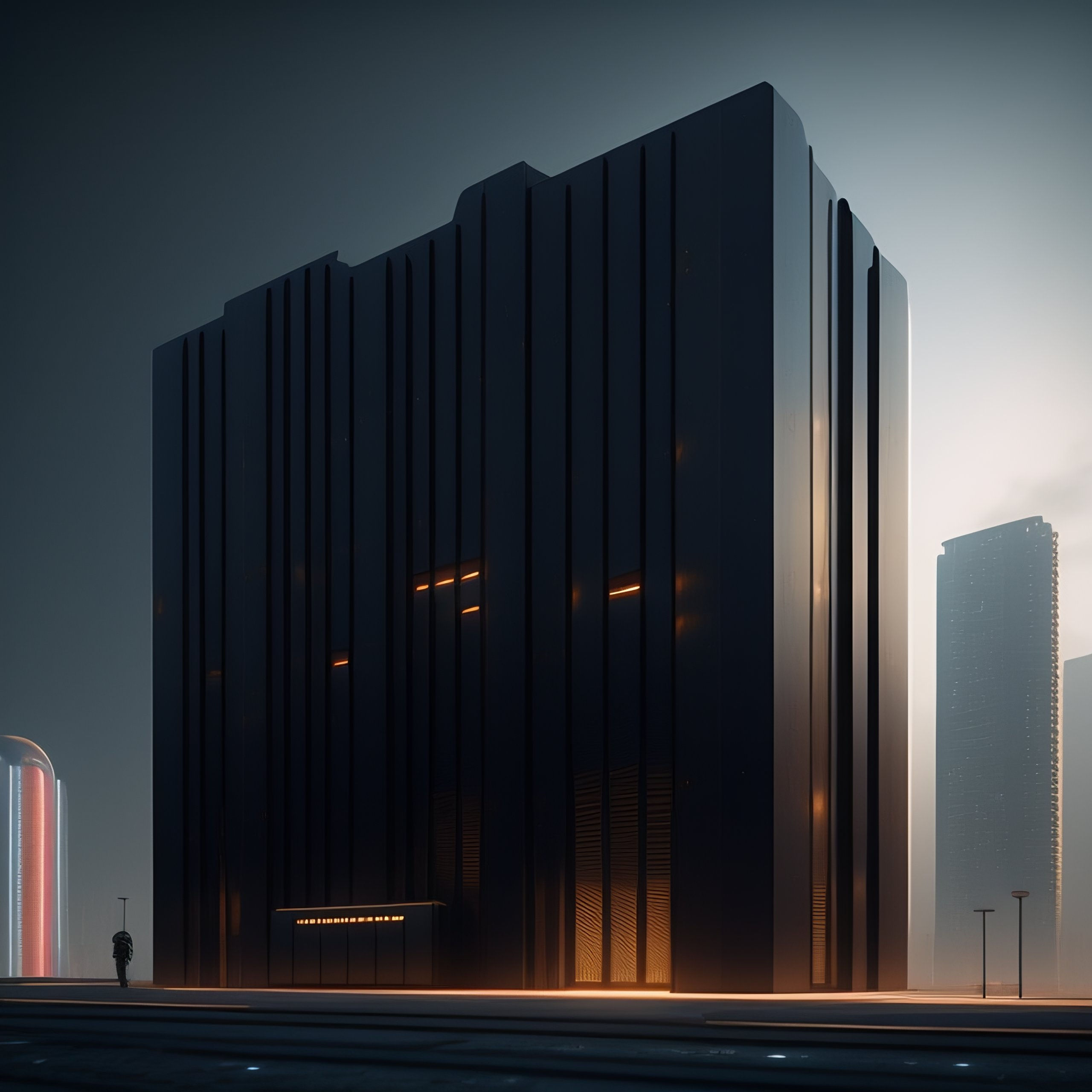 Wallpaper #RFjoM5MBzN9vxX340ToL47 Lexica Cyberpunk Building Texture Dark and Mysterious Very Detailed