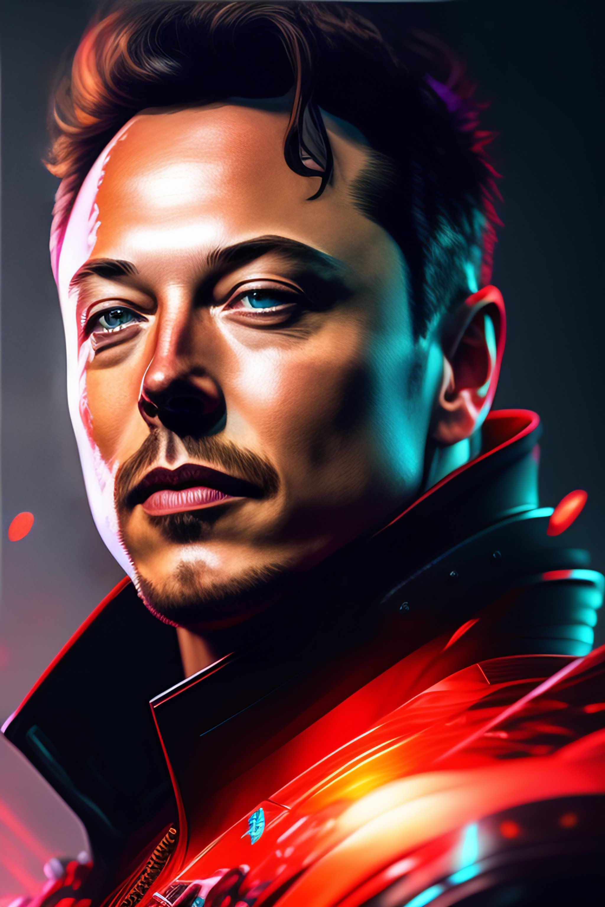 Wallpaper #xXfeJpMB-pgBXx60l6Mi251 Lexica Elon Musk as Apex Legends Character Digital Illustration