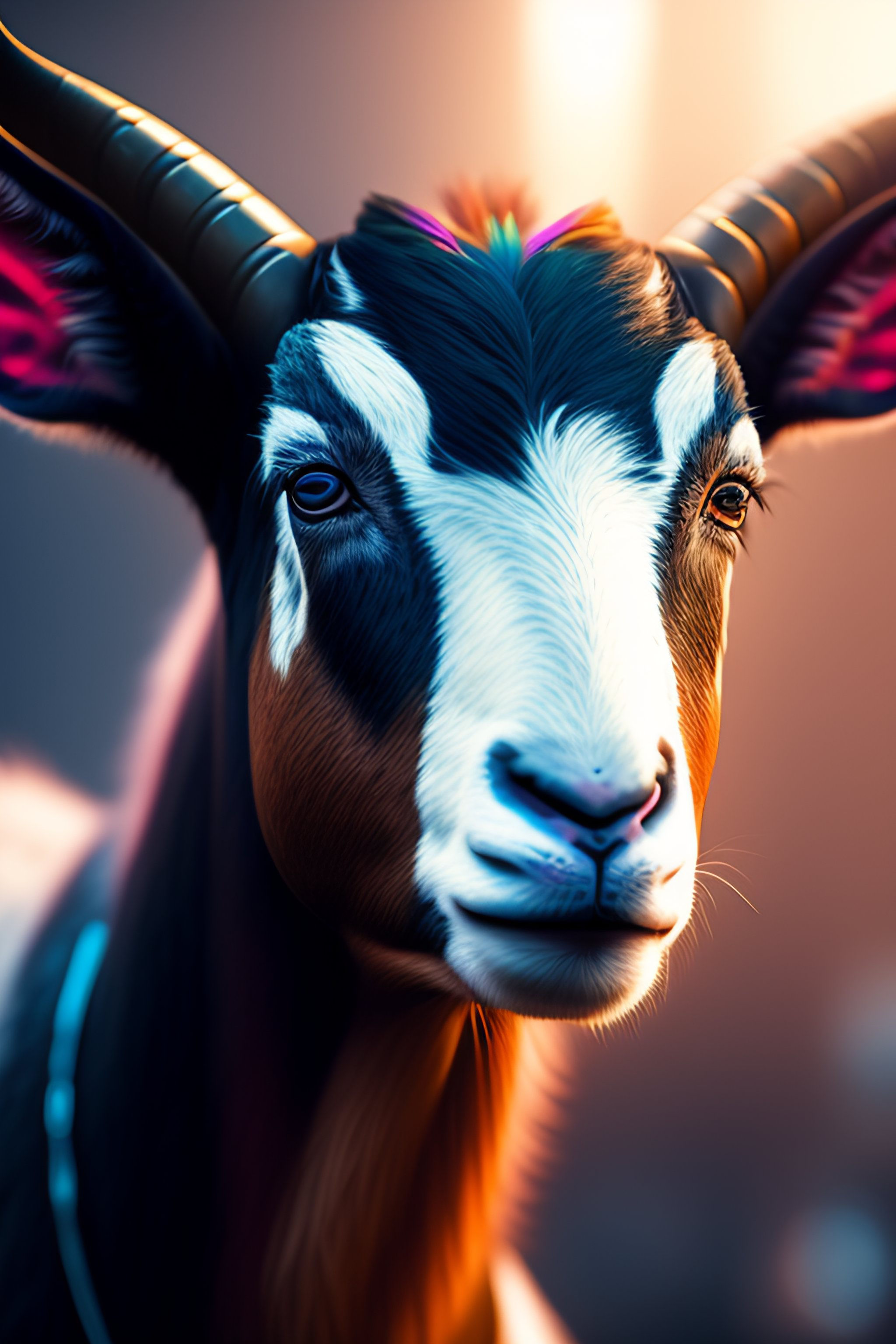 Wallpaper #VW1GapcBycdYOYFTCnGb6 Lexica Ultra Realistic 8k Cyberpunk Goat Biochips Cyberpunk 2077