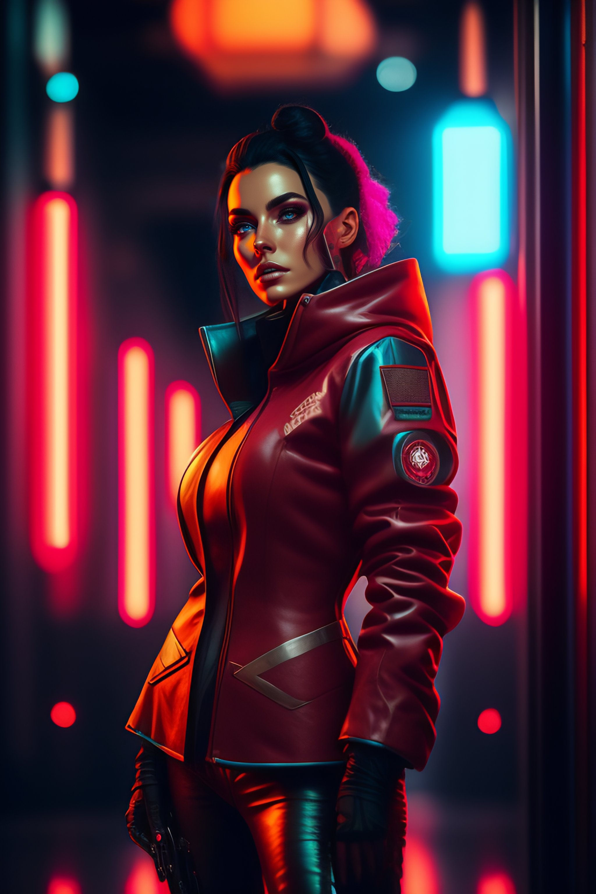 Wallpaper #Ind-JpMB-pgBXx60eKKf14 Lexica Cyberpunk Medium Shot 2077s Cccp Propaganda Poster