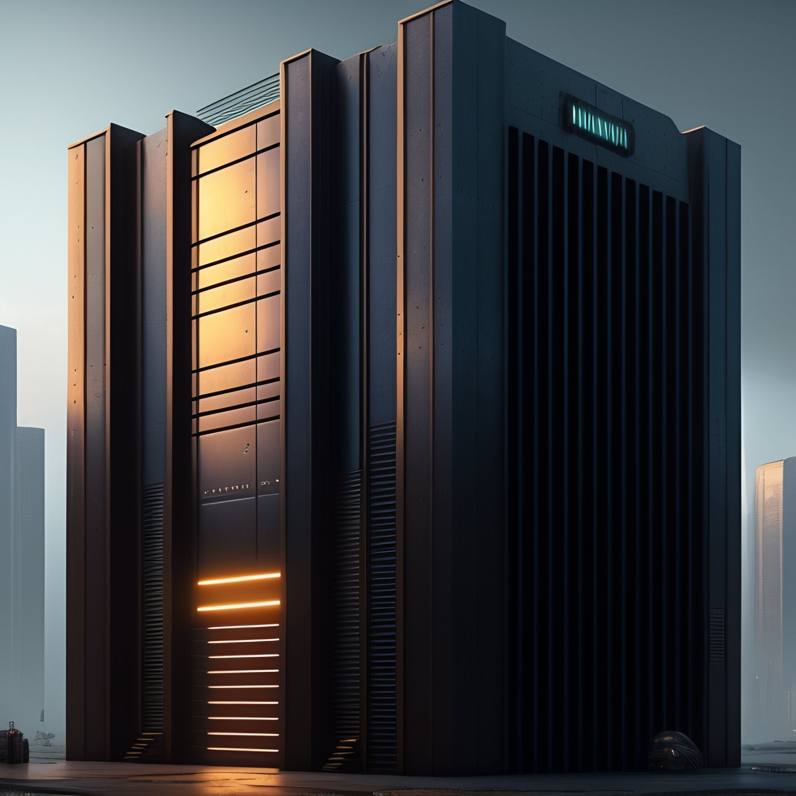 Wallpaper #RFjoM5MBzN9vxX340ToL54 Lexica Cyberpunk Building Texture Dark and Mysterious Very Detailed
