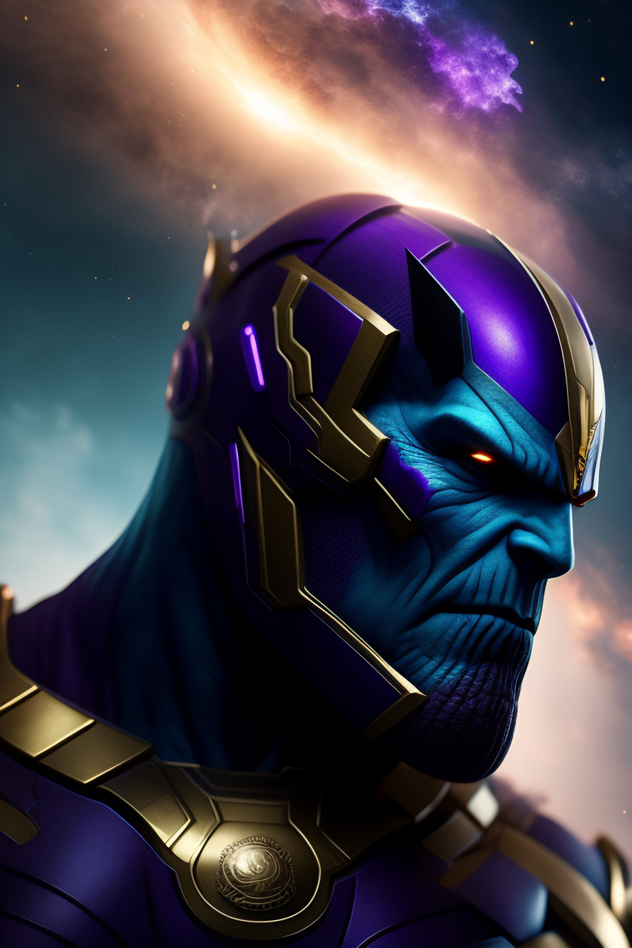 Wallpaper #C2gUIpMBSpphPi3-ITKg75 Lexica a Mix Between Thanos and Doomsday