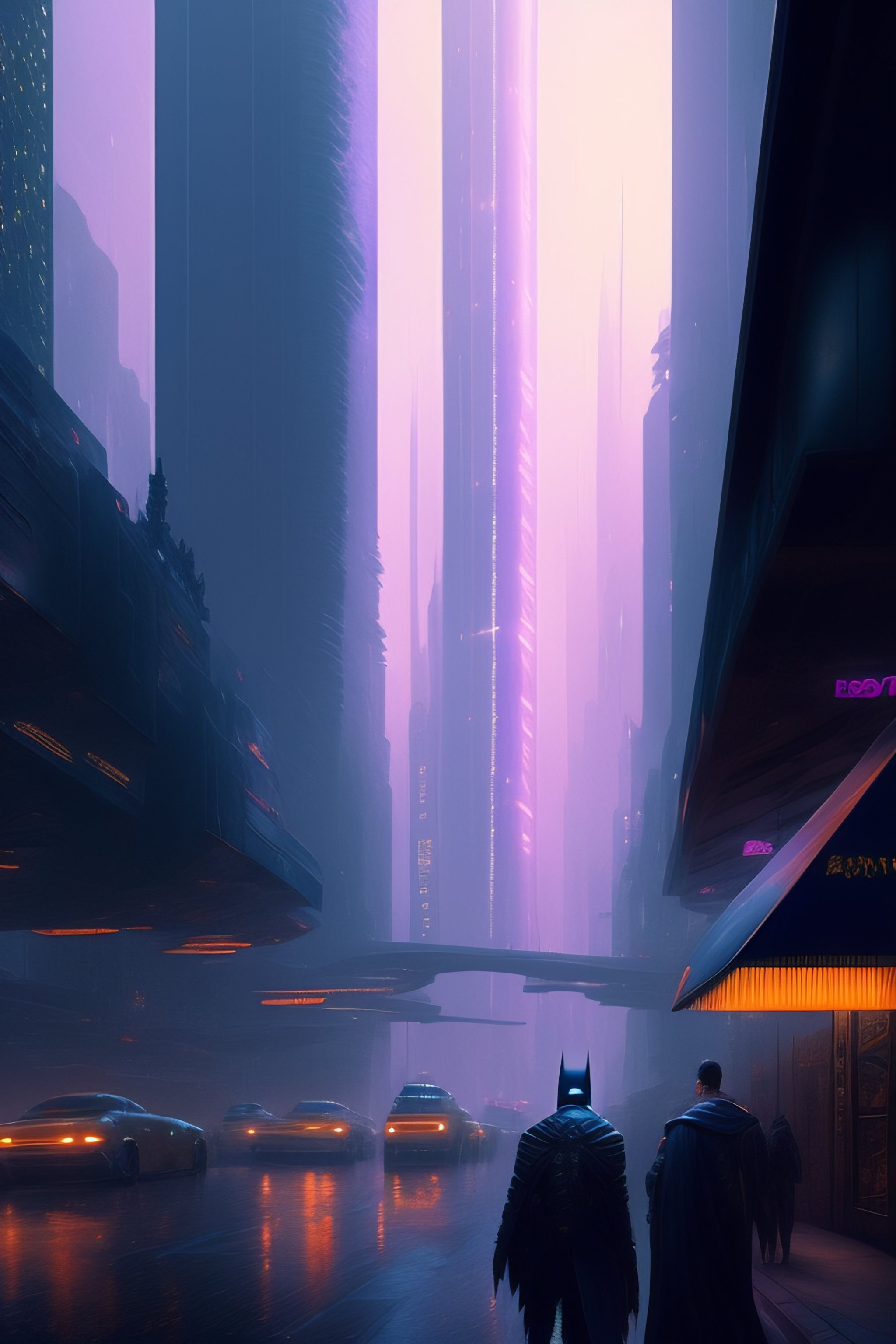 Wallpaper #criB2JIBJvJKYCmEB-g8116 Lexica Batman Cyberpunk Neuromancer Street Samurai Cyberpunk City