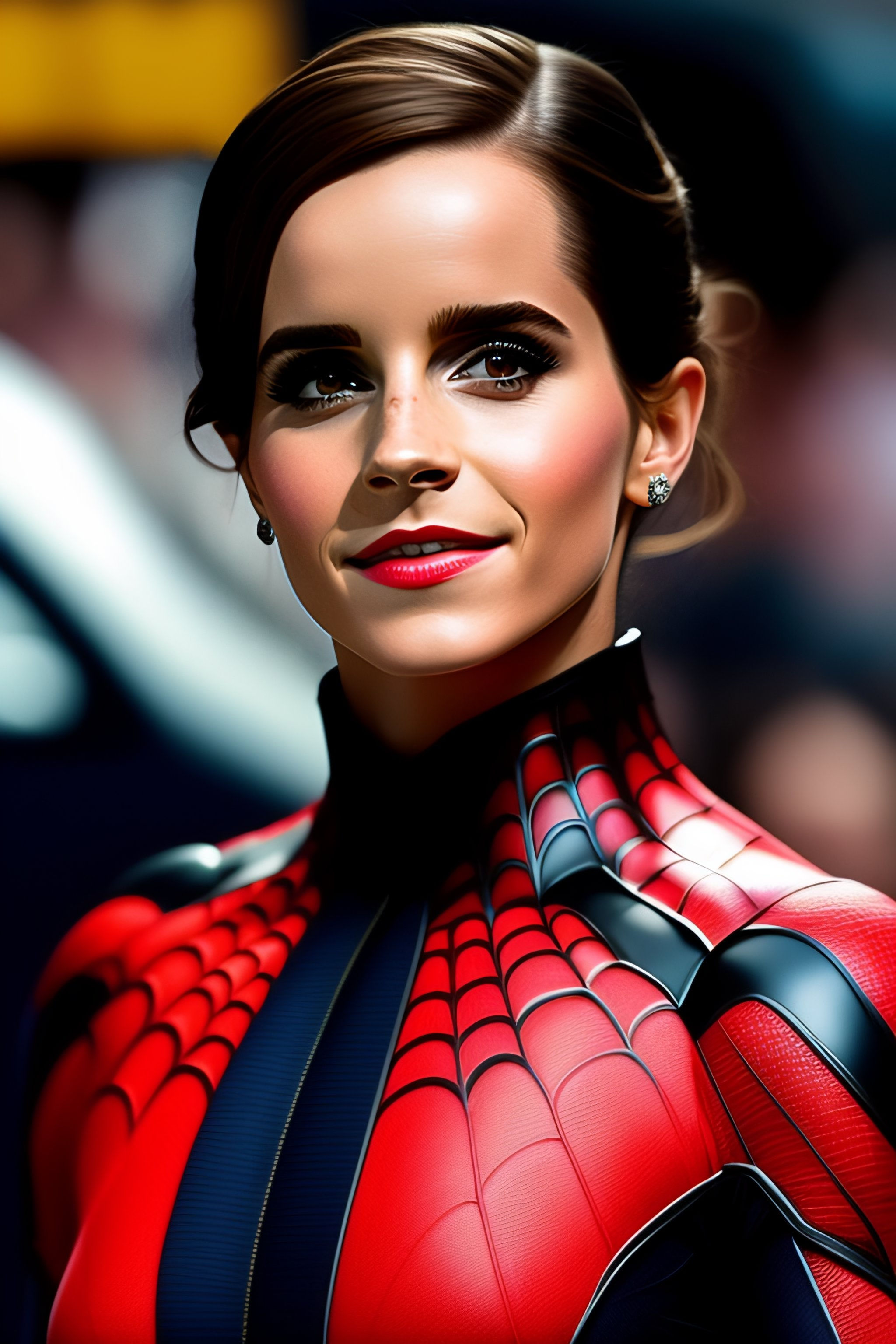 Wallpaper #PEDDMZMBJhL2WPbaOMgp242 Lexica Emma Watson with the Spider Man Costume