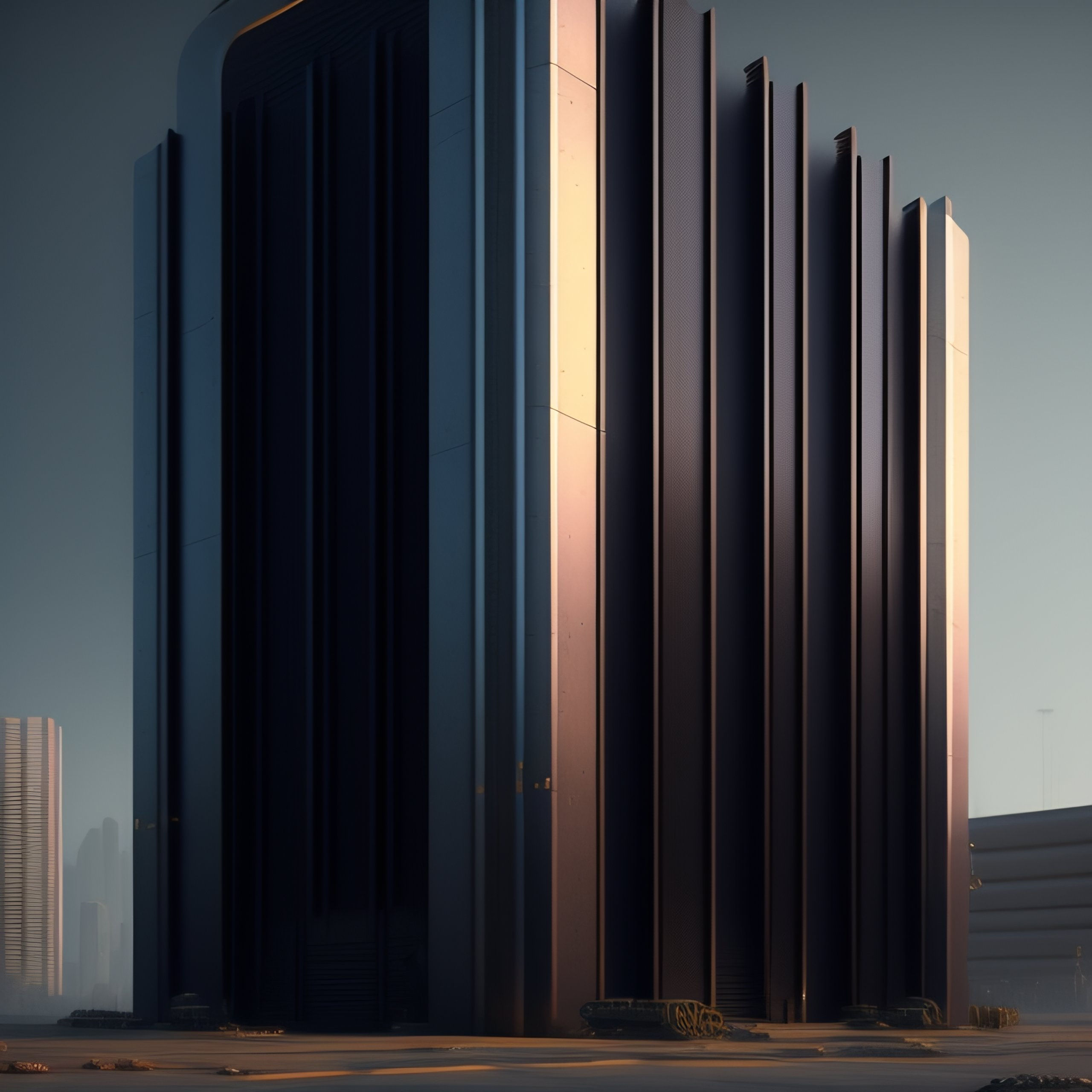 Wallpaper #RFjoM5MBzN9vxX340ToL148 Lexica Cyberpunk Building Texture Dark and Mysterious Very Detailed