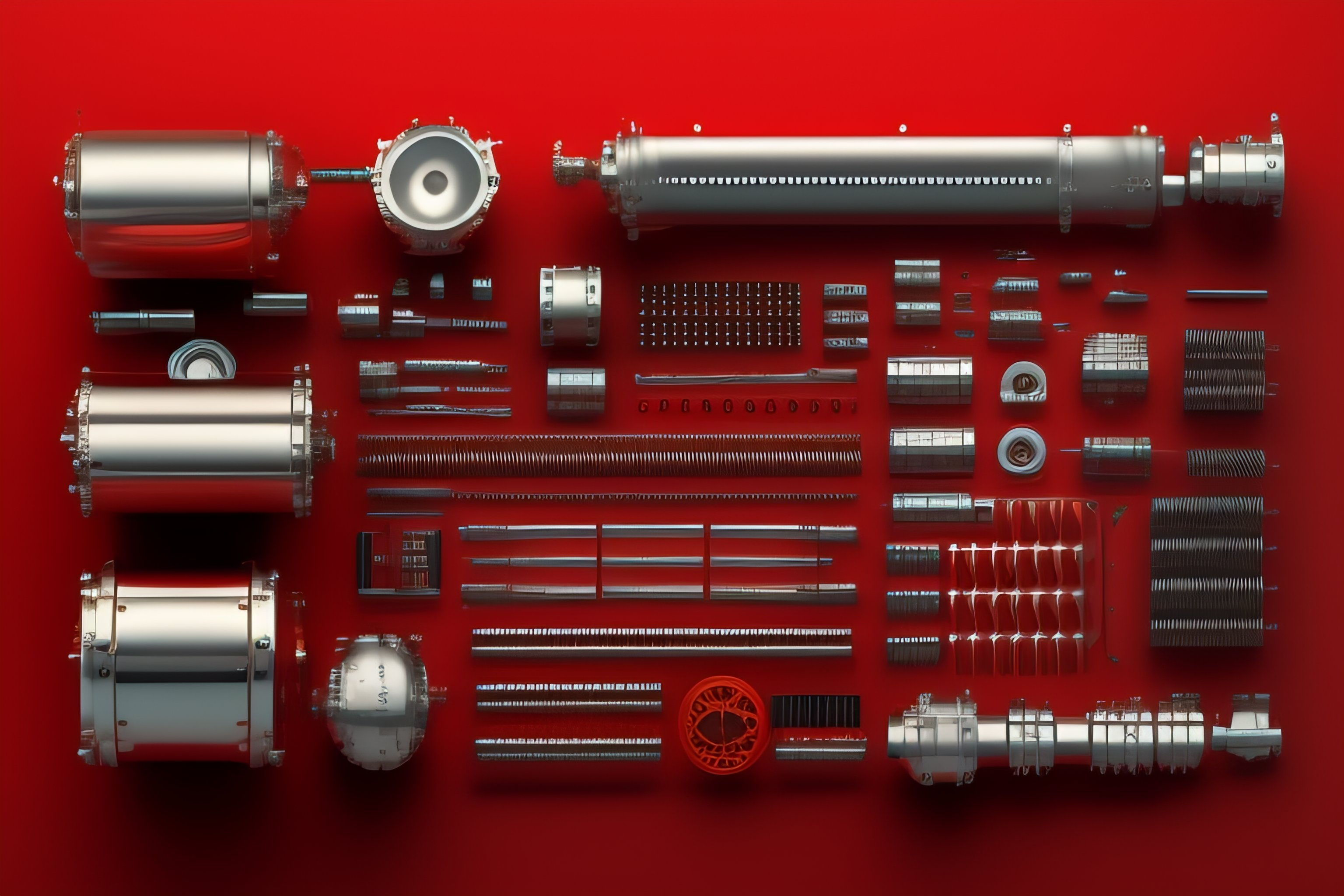 Wallpaper #tBo_T5MB1yWOL4qgn346246 Lexica Ferrari Mechanical and Engine Parts Knolling Knolling Layout