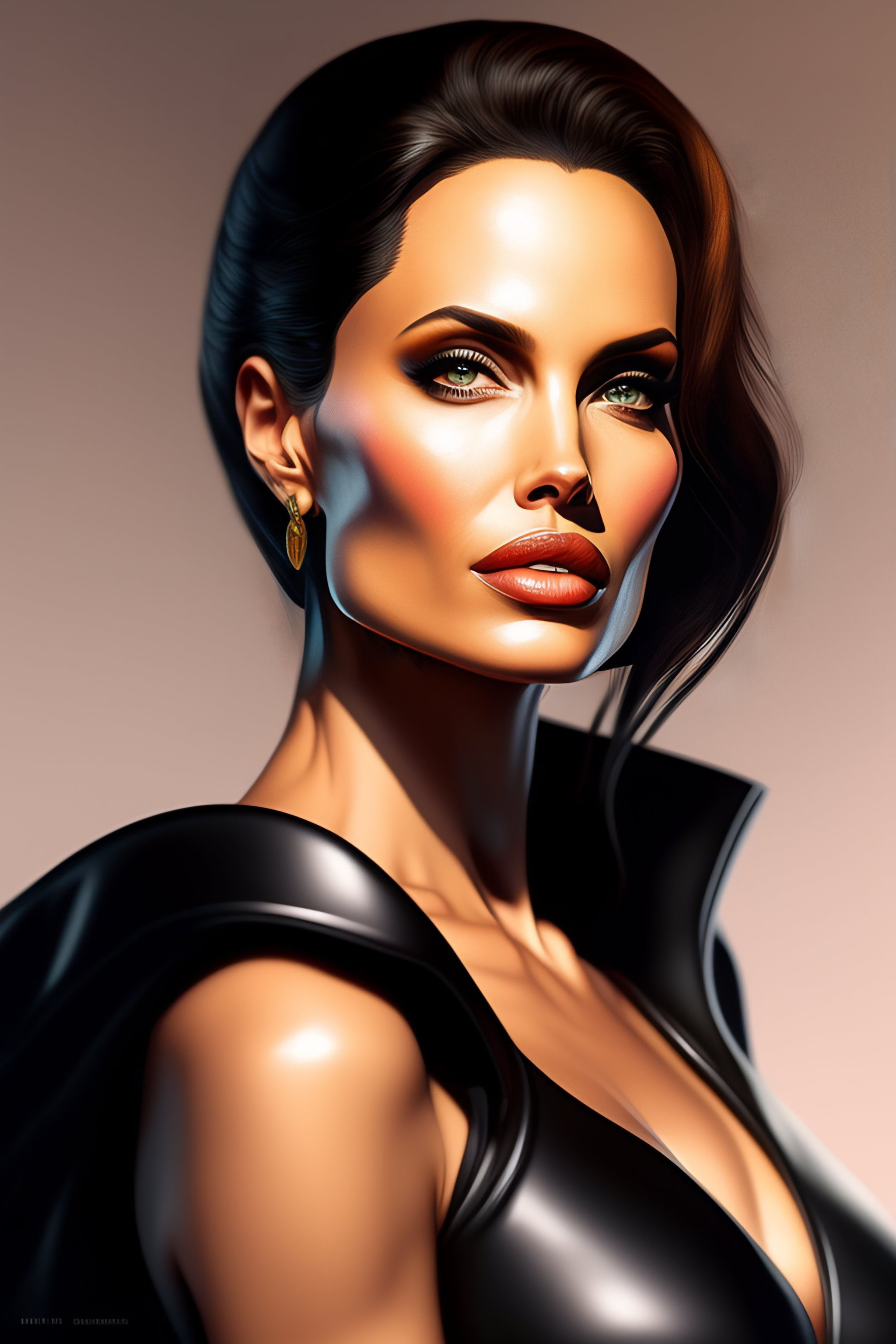 Wallpaper #xXfeJpMB-pgBXx60l6Mi235 Lexica the Angelina Jolie as an Apex Legends Character Digital