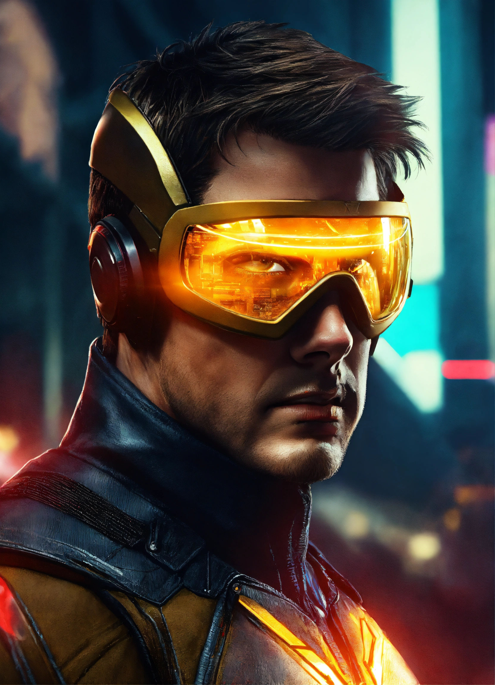 Wallpaper #-63cMZMBKf019FdaOxFD60 Lexica Tom Cruise 40 Years Old with Cyclops Visor is Cyclops of X