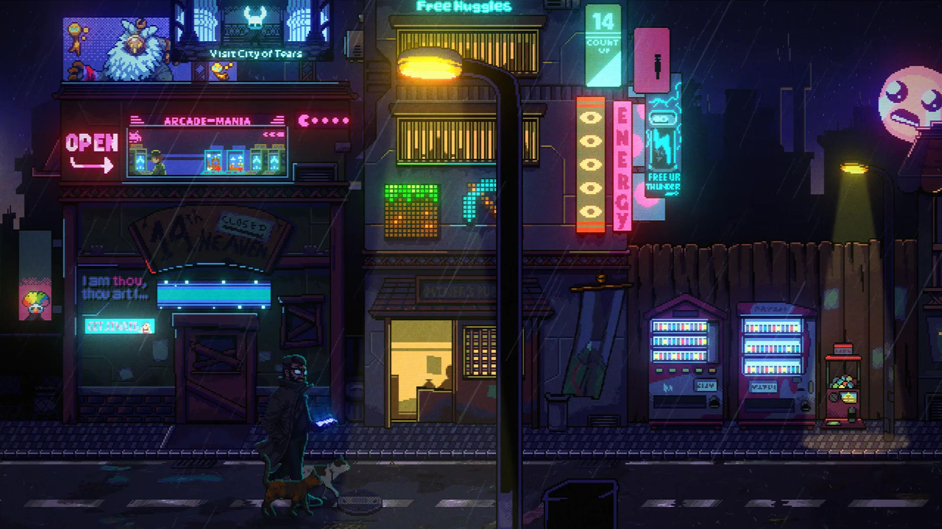 Wallpaper #EnSKyI4B_8f4nGFaiHPT56 Cyberpunk Pixel Art Pixel Animation Cyberpunk City Images