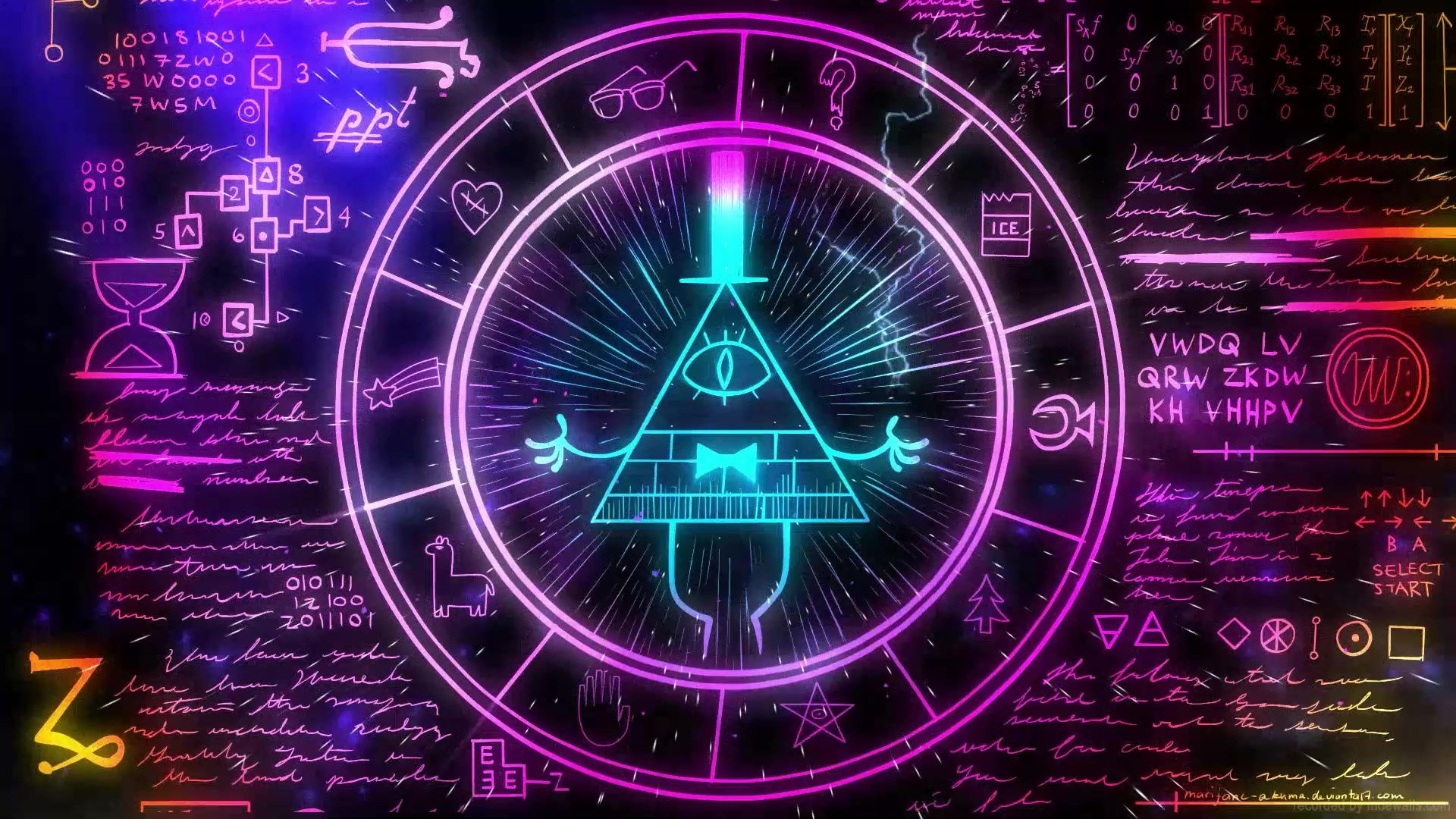 Wallpaper #yGeGApMBSpphPi3-qq-c95 Bill Cipher Gravity Falls Live Wallpaper Moewalls