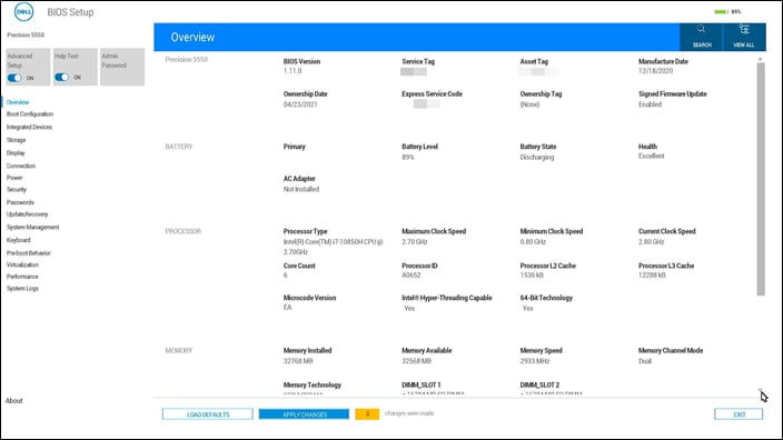Wallpaper #57kc35IBJvJKYCmECgjQ148 How to Access Navigate or Update the Bios or Uefi Dell Canada
