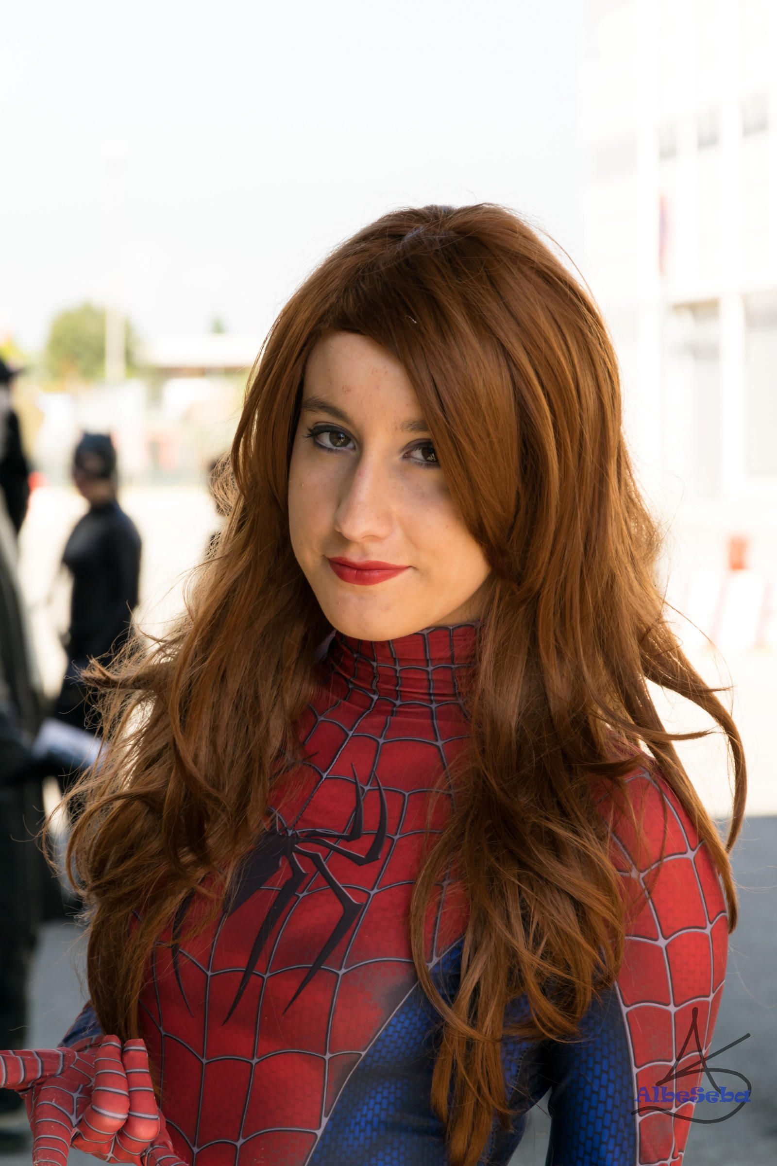 Wallpaper #nDGpNZMB5zzyi_yYQ1cr414 Spider Girl Close Up Romics Ottobre 2014 by Albeseba on Deviantart