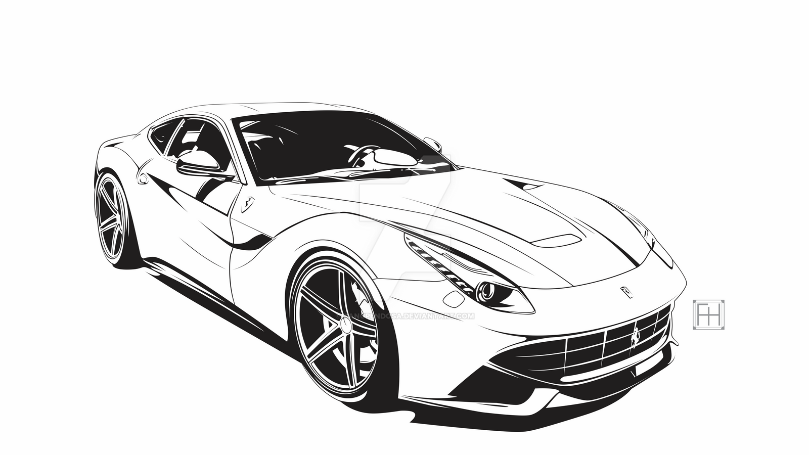 Wallpaper #oWdoBJMBSpphPi3-i7ef346 Ferrari F12 Berlinetta by Sangpendosa on Deviantart