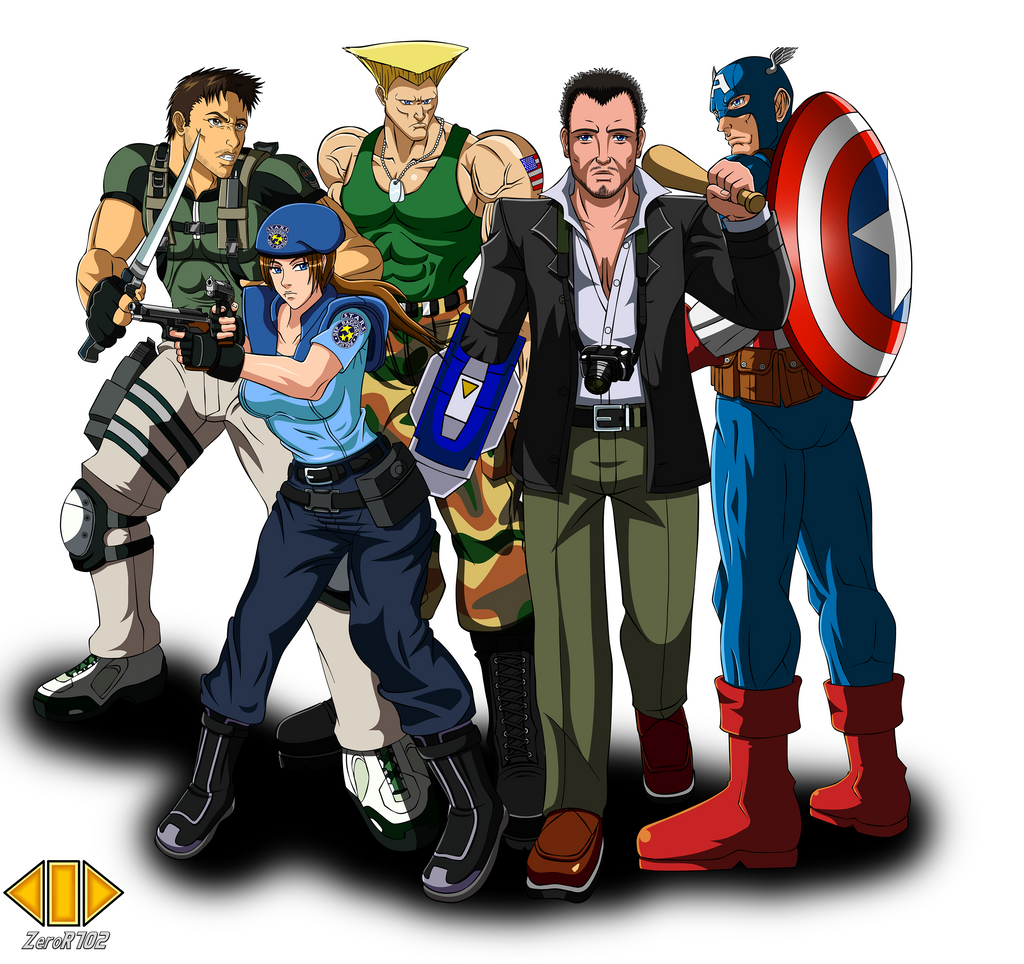 Wallpaper #DWfzD5MBSpphPi3--vEw382 Marvel X Capcom by Zeror102 on Deviantart