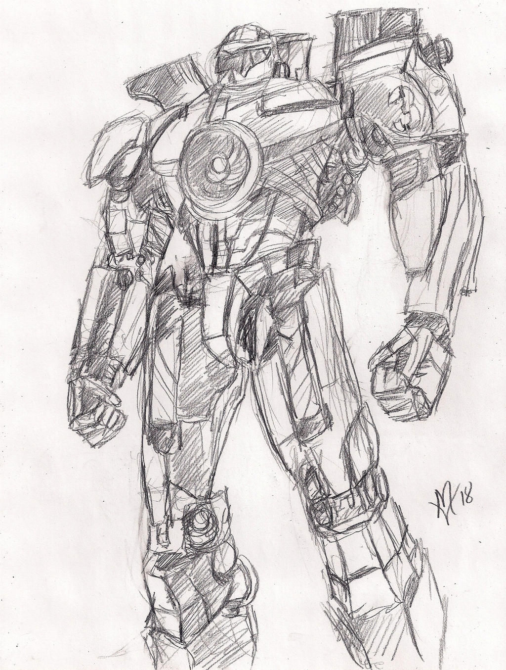 Wallpaper #JGe6DJMBSpphPi3-U-DD165 Gipsy Danger Pacific Rim 30 Min Sketch by Gossamer1970 on Deviantart