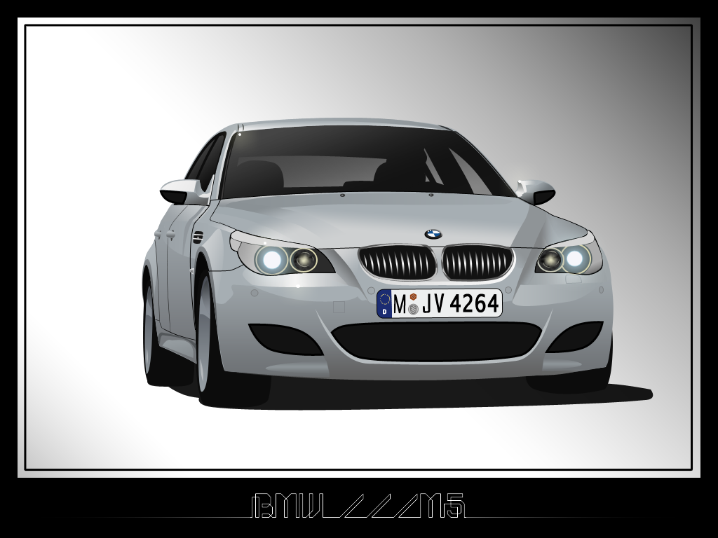 Wallpaper #0cYMM5MBVgN6TXj6yXdh331 BMW M5 Vector by Porscher on Deviantart