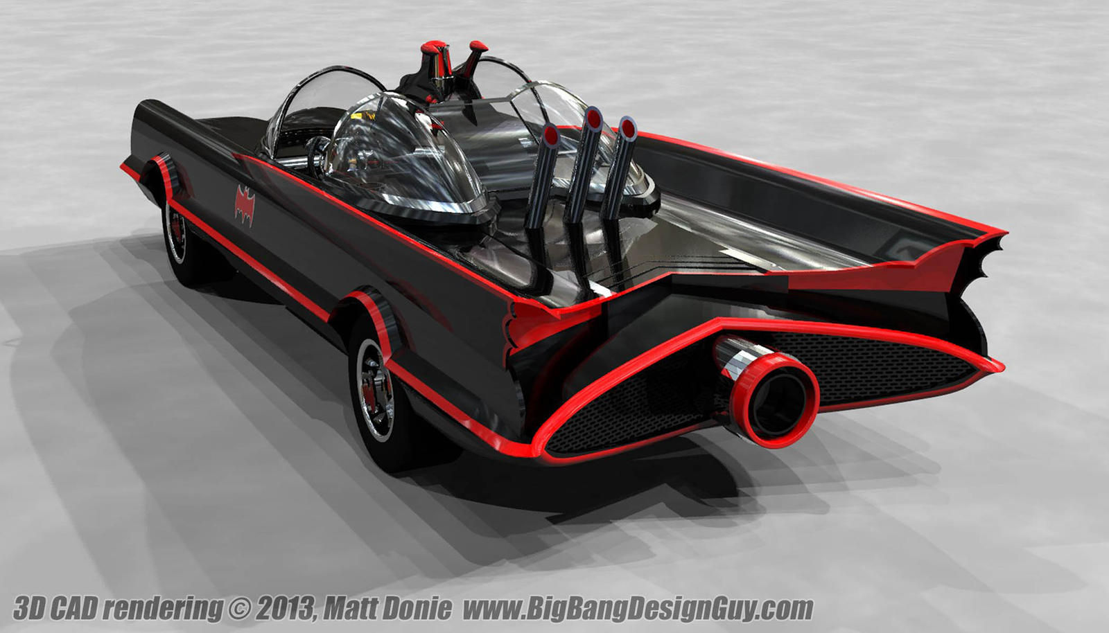 Wallpaper #Me8QS5MBMN-XEVvVGzpt154 1966 Batmobile Rear View by Ravendeviant on Deviantart